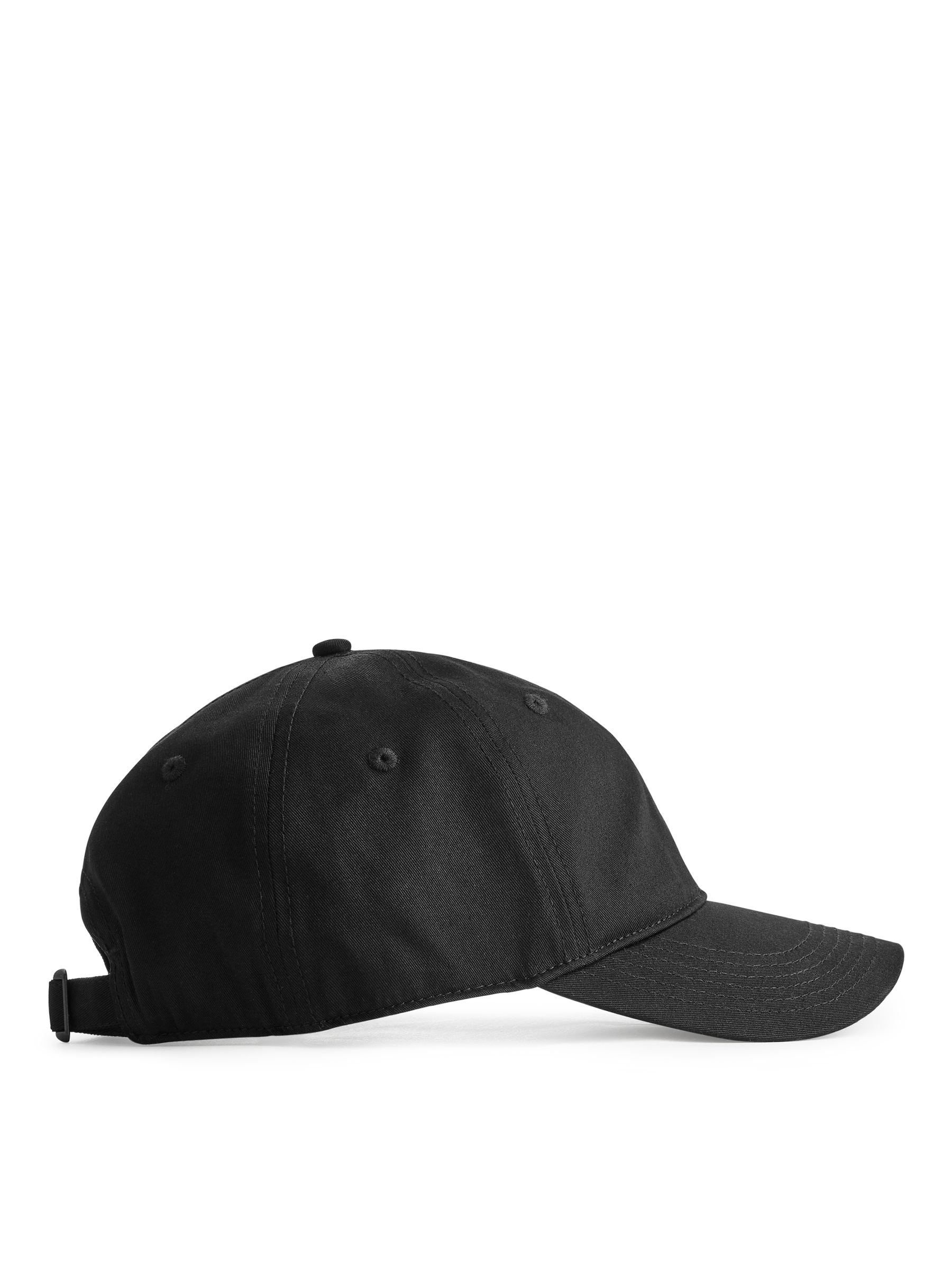 Cotton Twill Cap - Black - Men - StillMedia/DescriptiveStillLife - 2
