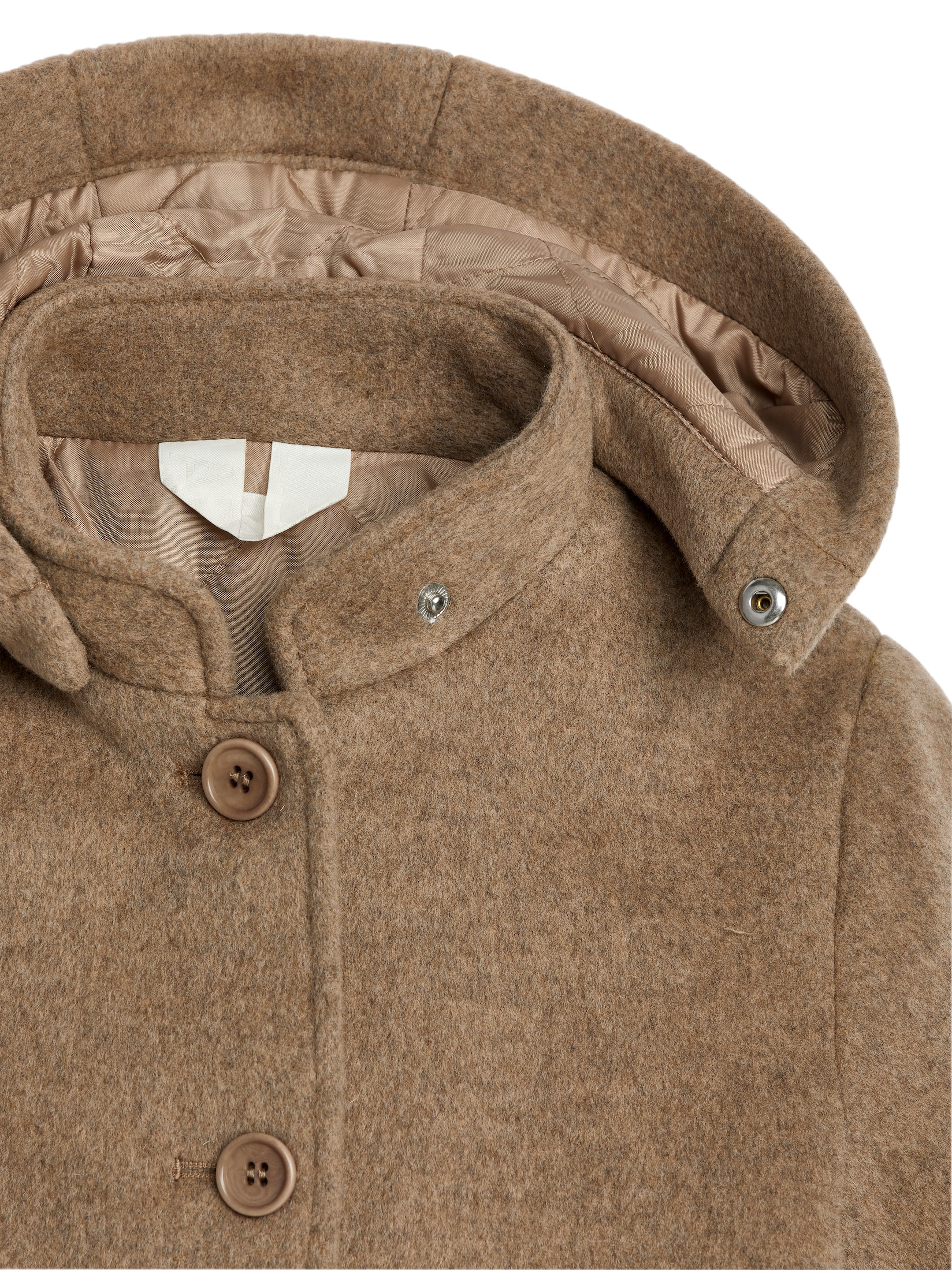 Wool Blend Coat - Mole - Regular fit - children - StillMedia/DescriptiveDetail - 1
