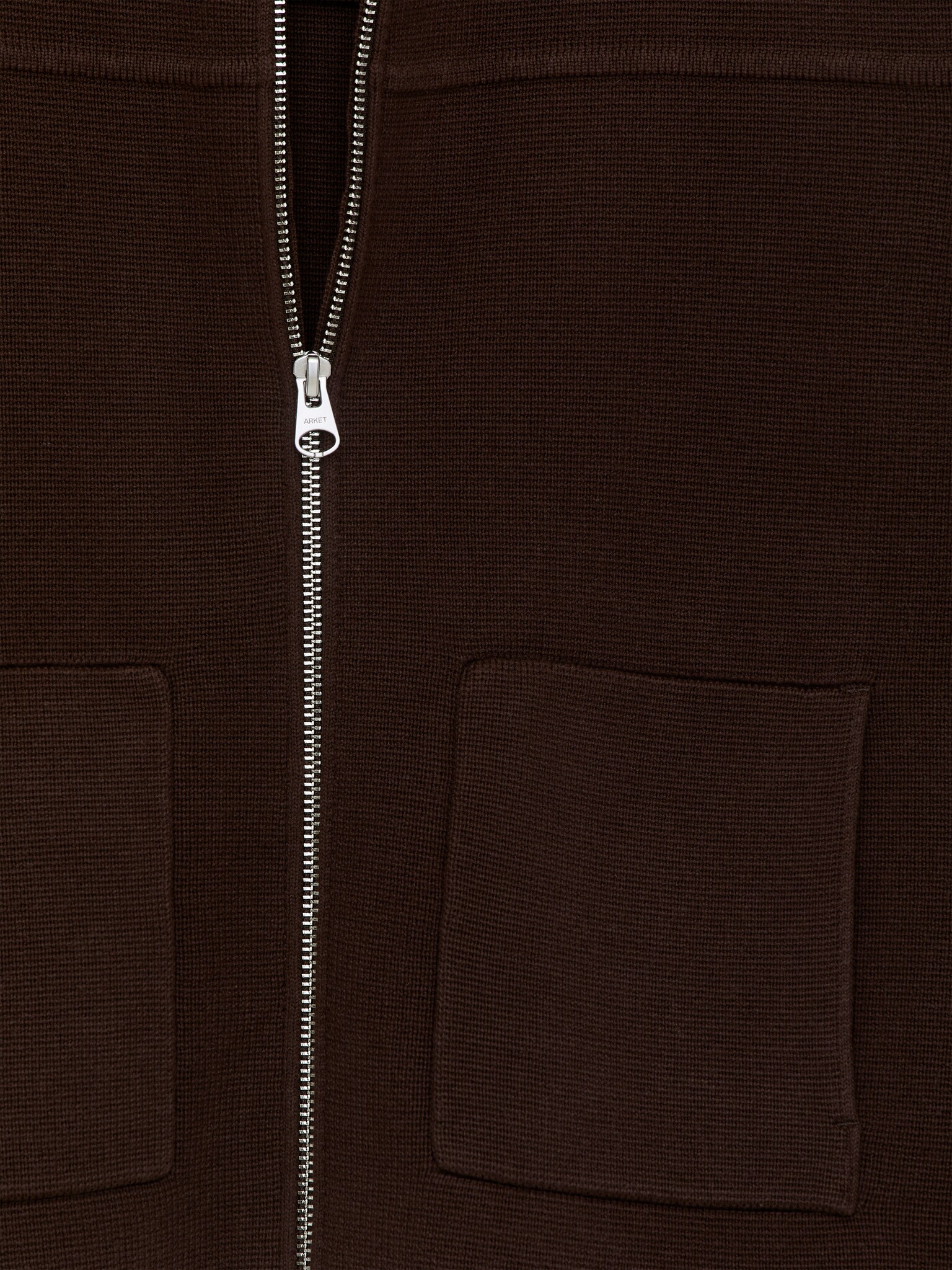 Veste en coton - Marron foncé - 4