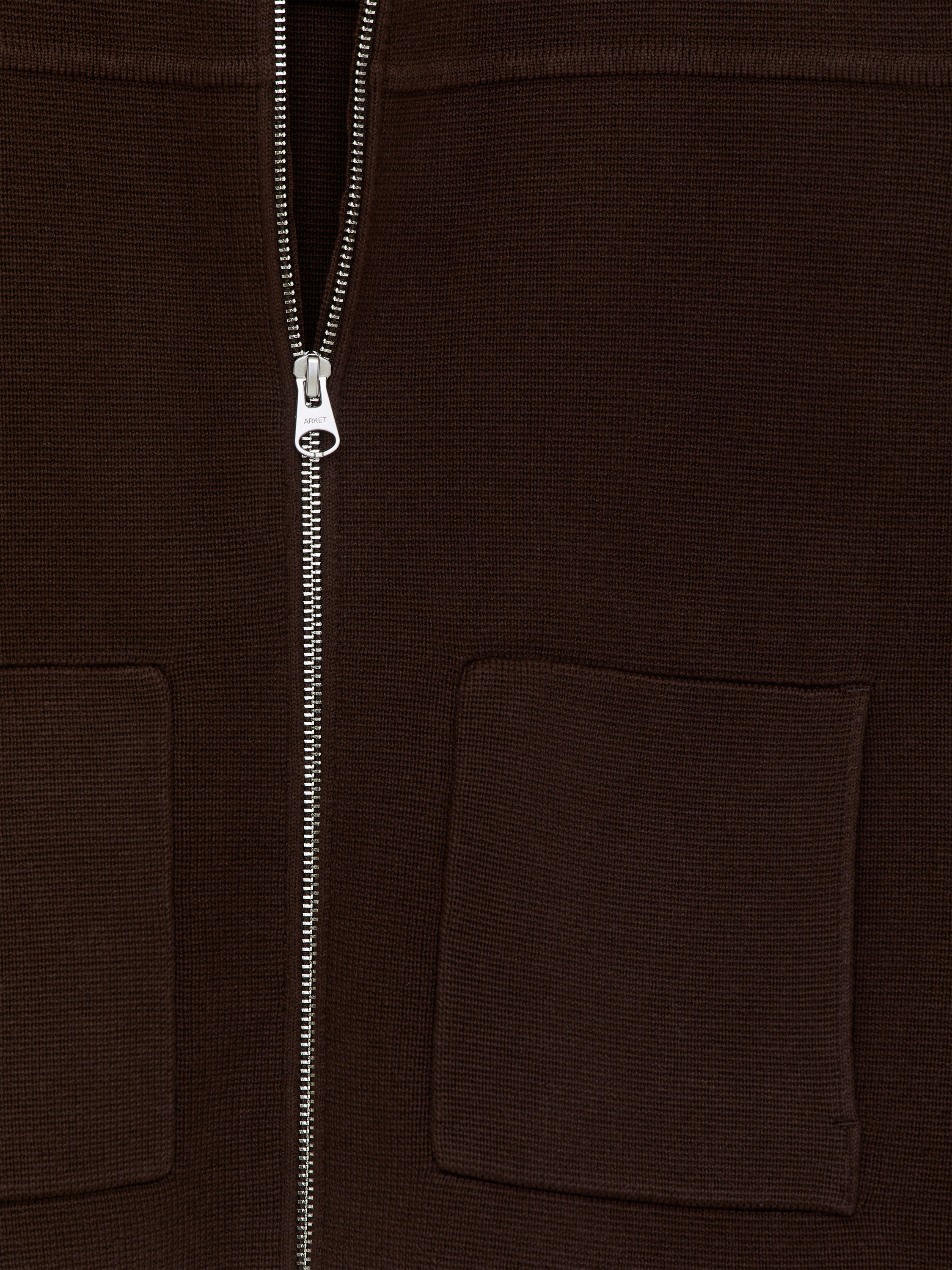 Cotton Jacket - Dark Brown - Loose fit - Women - StillMedia/DescriptiveDetail - 2