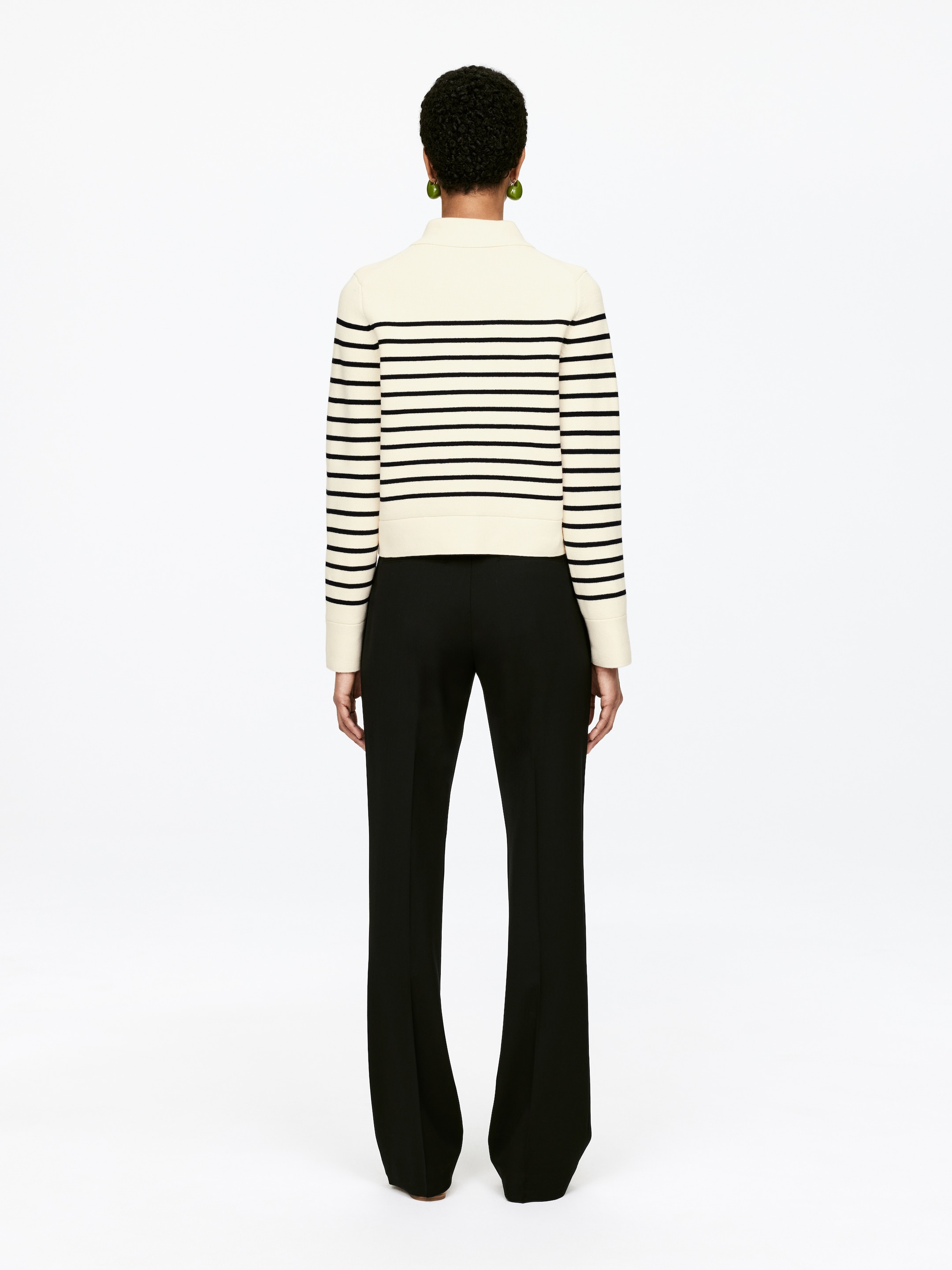 Grösseres Bild ansehen: Baumwollstrickjacke - Cremeweiß - DAMEN | H&M CH 3