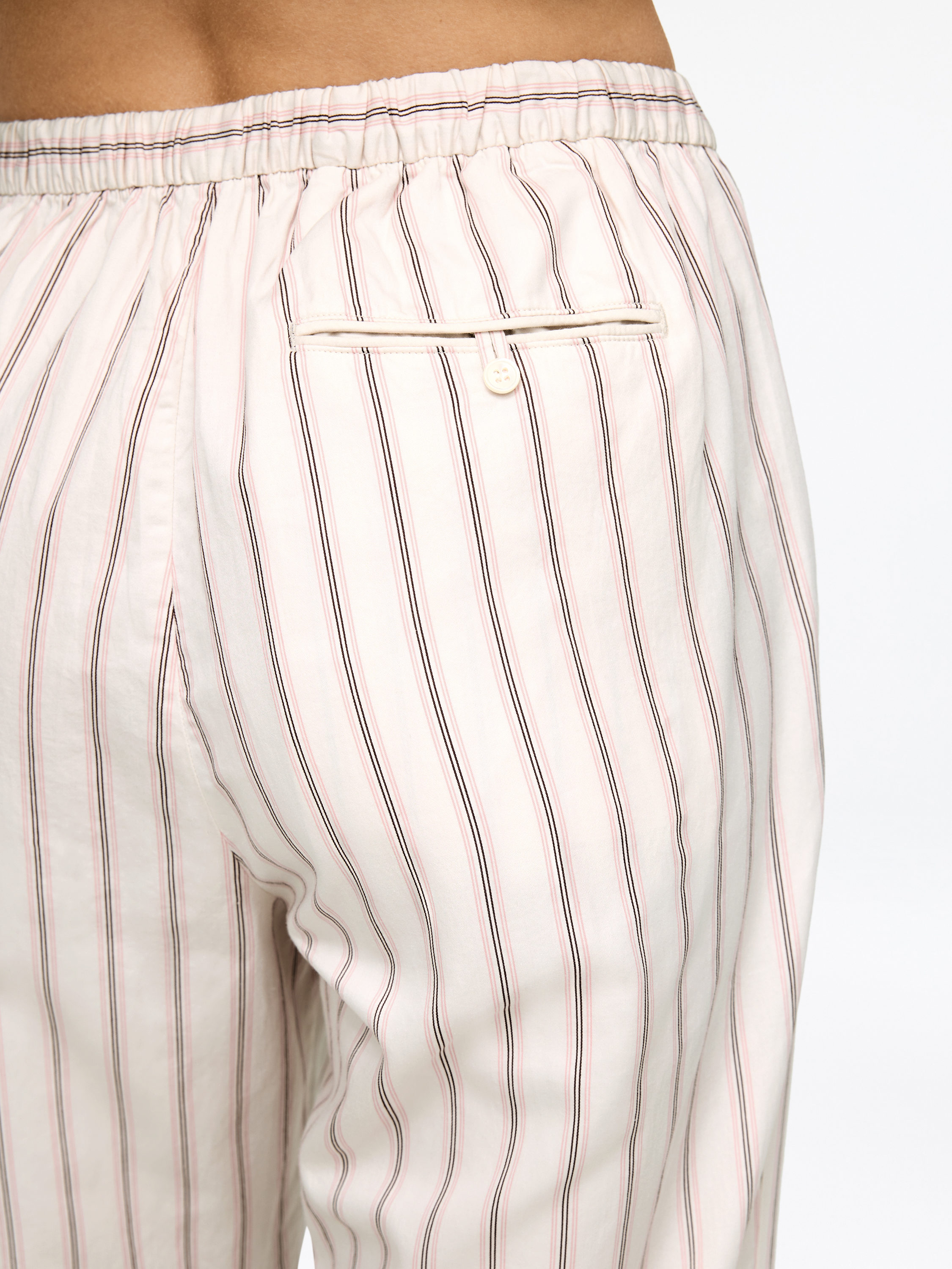 Pyjamahose aus Baumwolle - Weiß/Mehrfarbig - Regular Fit - Women - StillMedia/Lookbook - 3