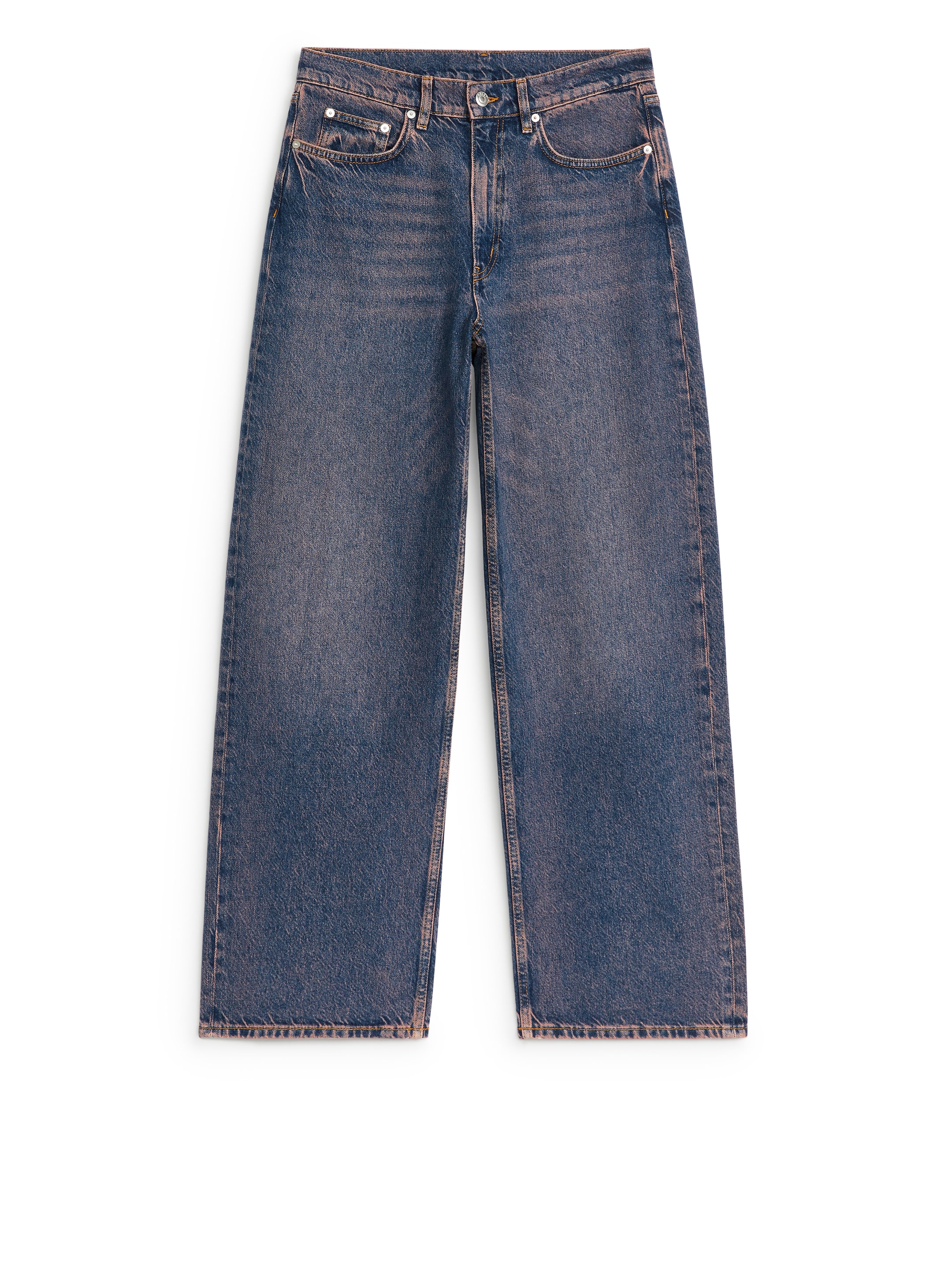 HEATHER loose jeans - Rosablå - Relaxed fit - Women - StillMedia/DescriptiveStillLife - 2