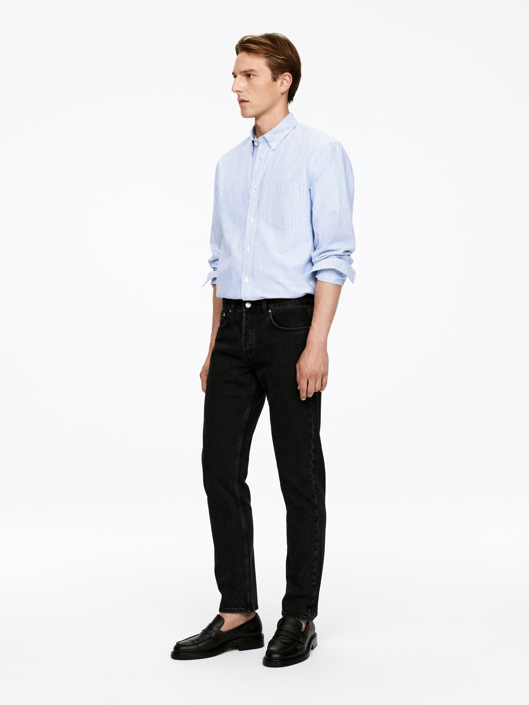 PARK raka jeans - Svart - Regular fit - Men - StillMedia/Lookbook - 3