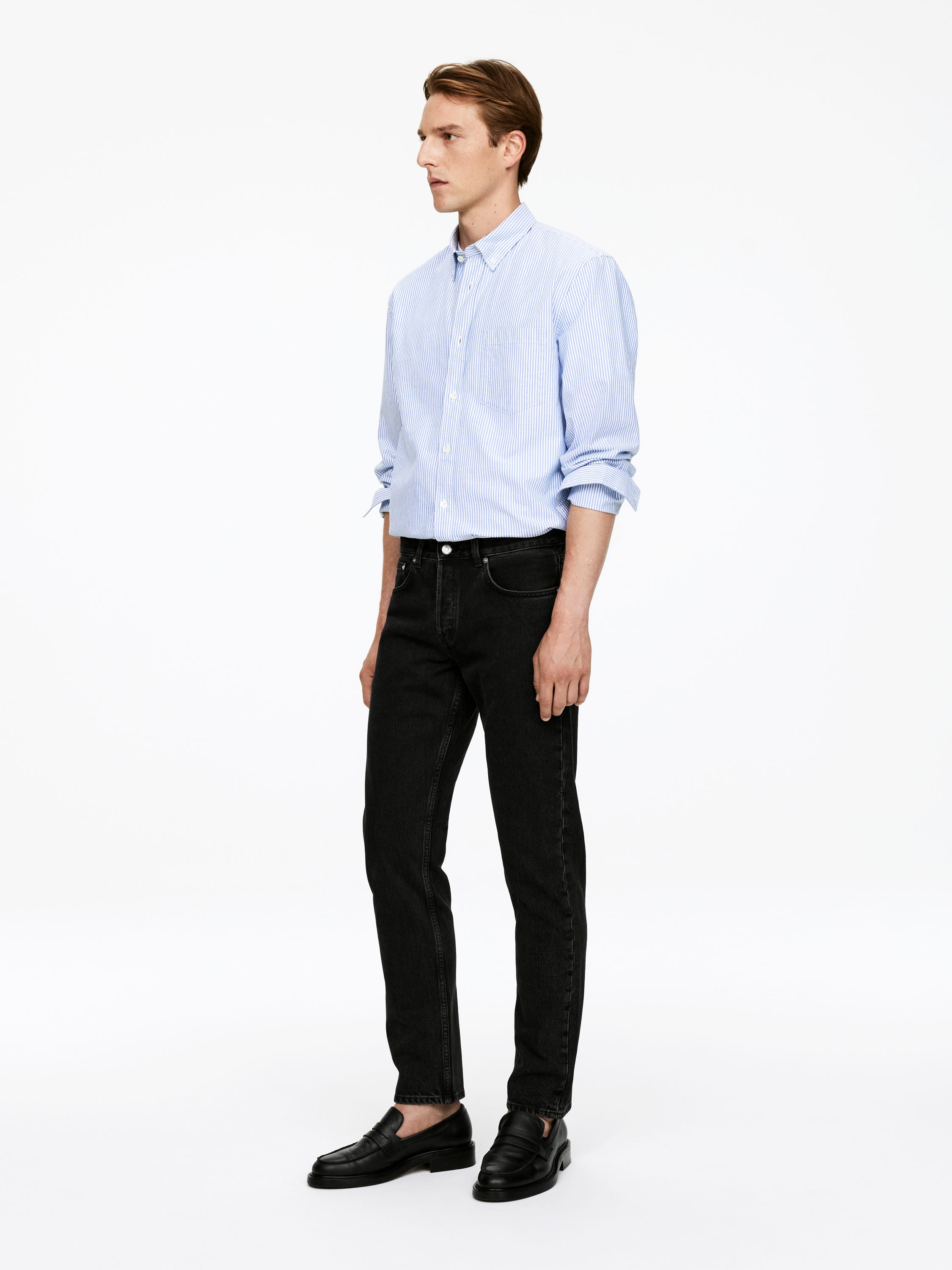 PARK Regular Straight Jeans - Black - Regular fit - Men - StillMedia/Lookbook - 3