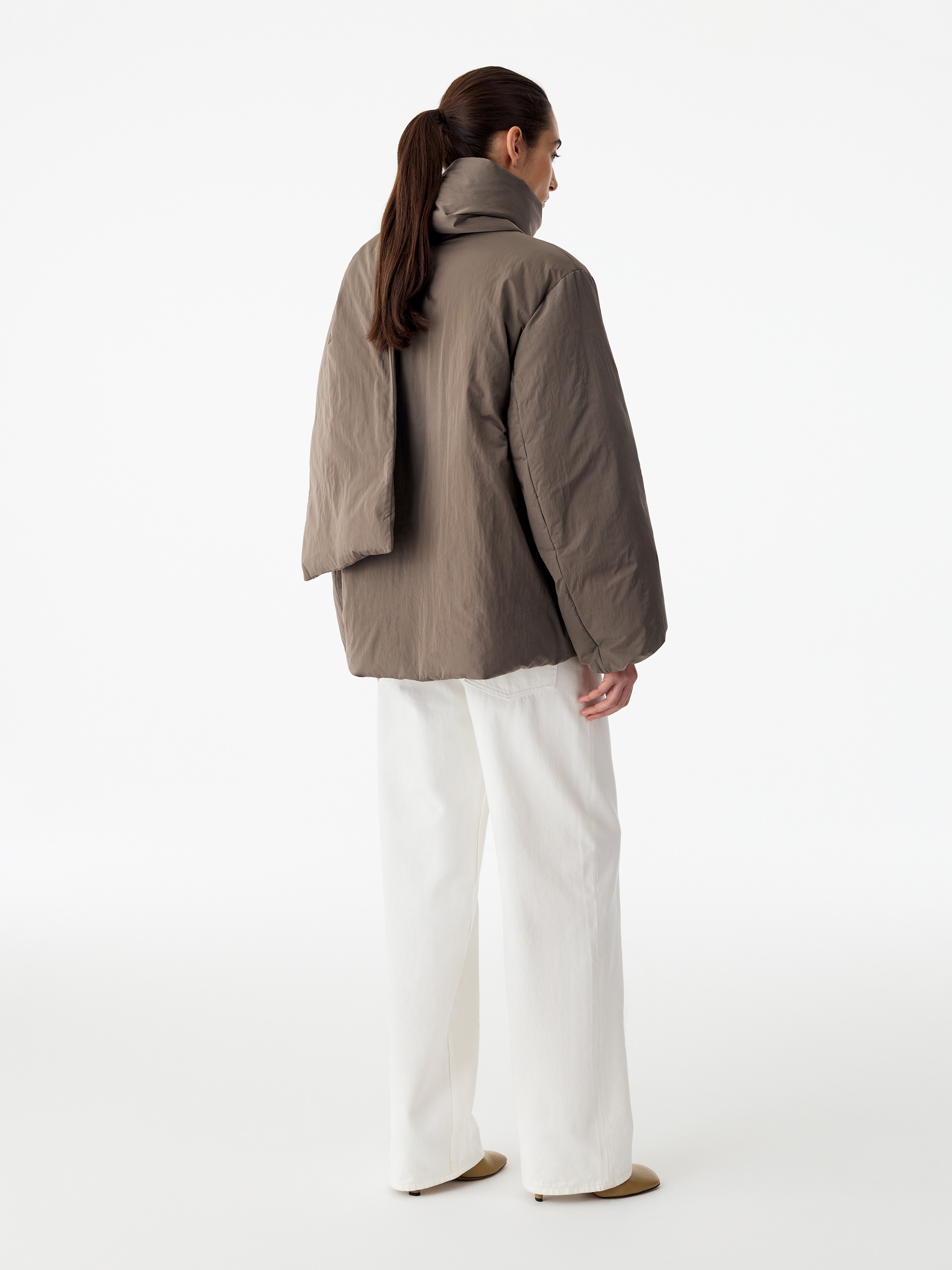 Upcycled Down™ Jacke - Graubraun - Regular Fit - women - StillMedia/Lookbook - 13