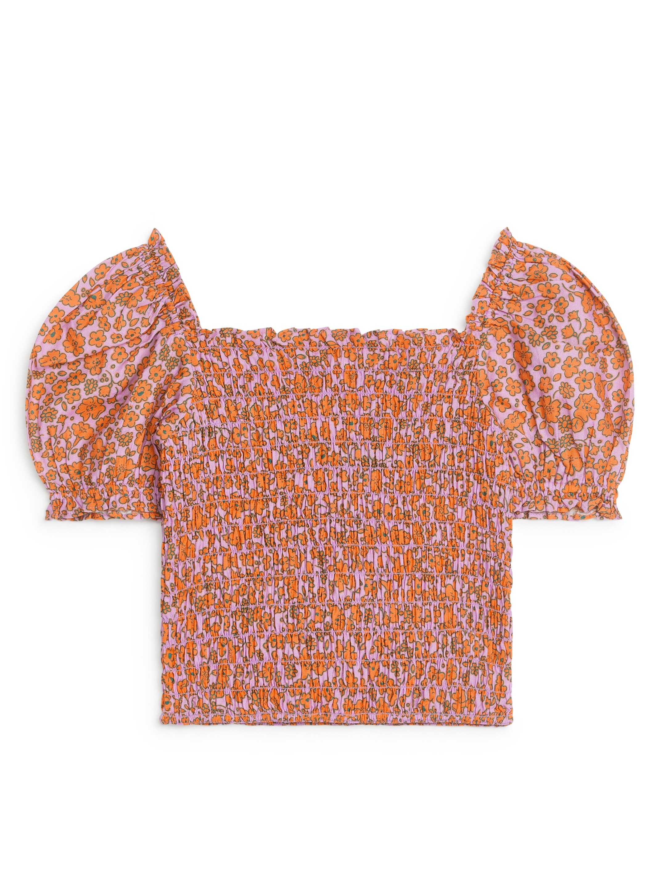 Ingrandisci l'immagine: Smock Top - Orange/Lilac - BAMBINO | H&M CH 1