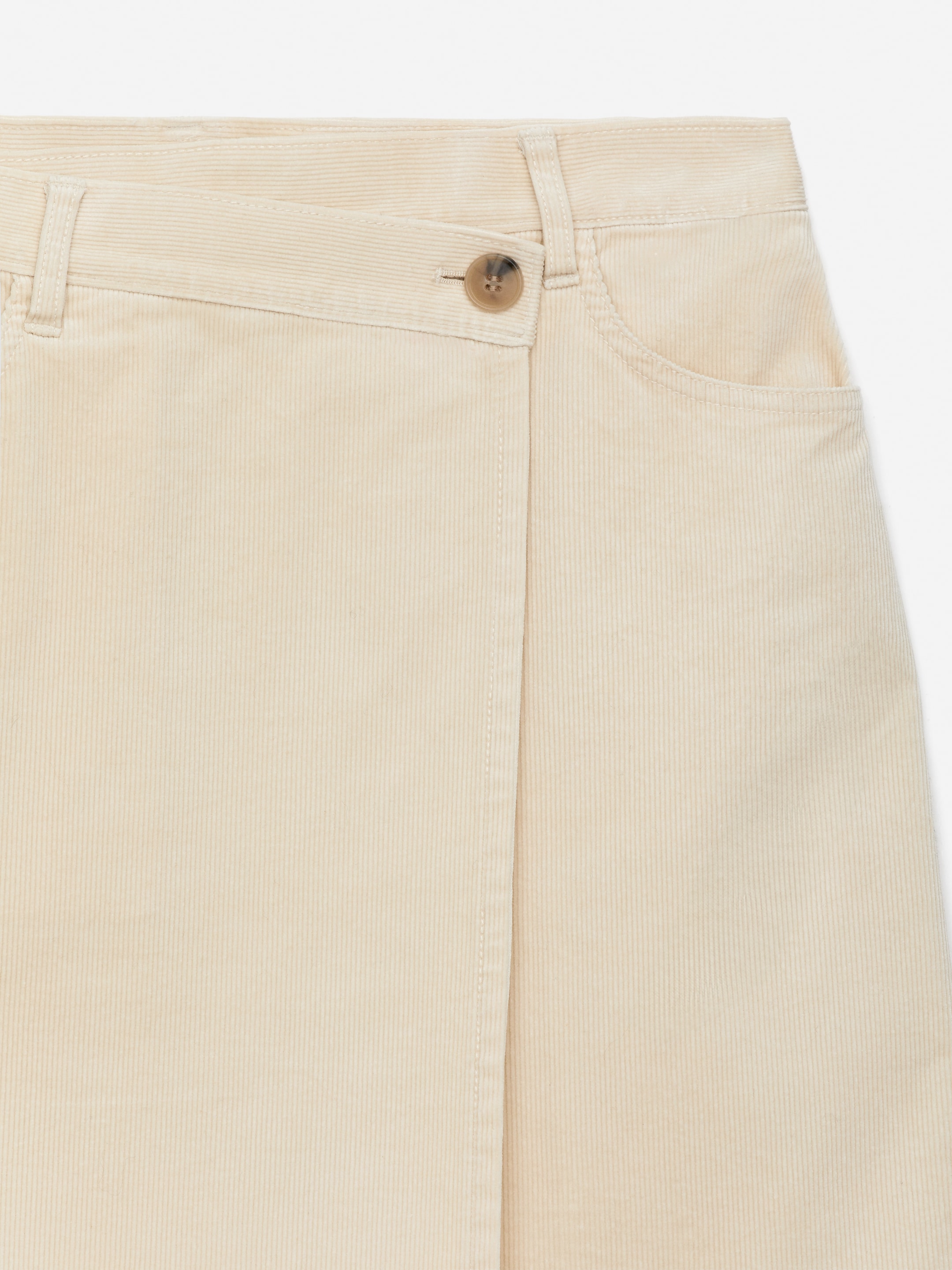 Wickelrock aus Cord - Hellbeige - Regular Fit - Damen - StillMedia/DescriptiveDetail - 2