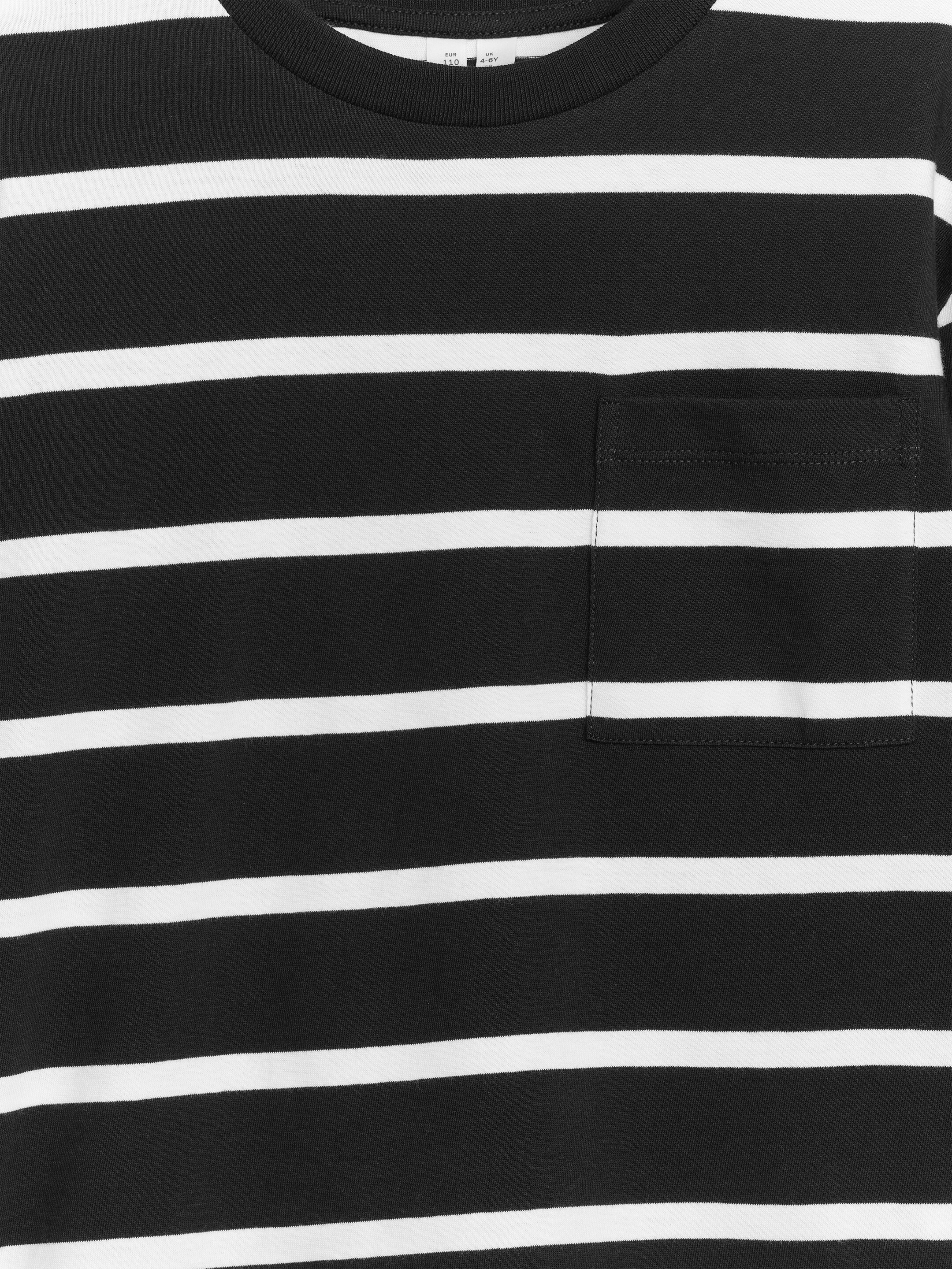 Grösseres Bild ansehen: Langarmshirt - Schwarz/Weiß - KINDER | H&M CH 3