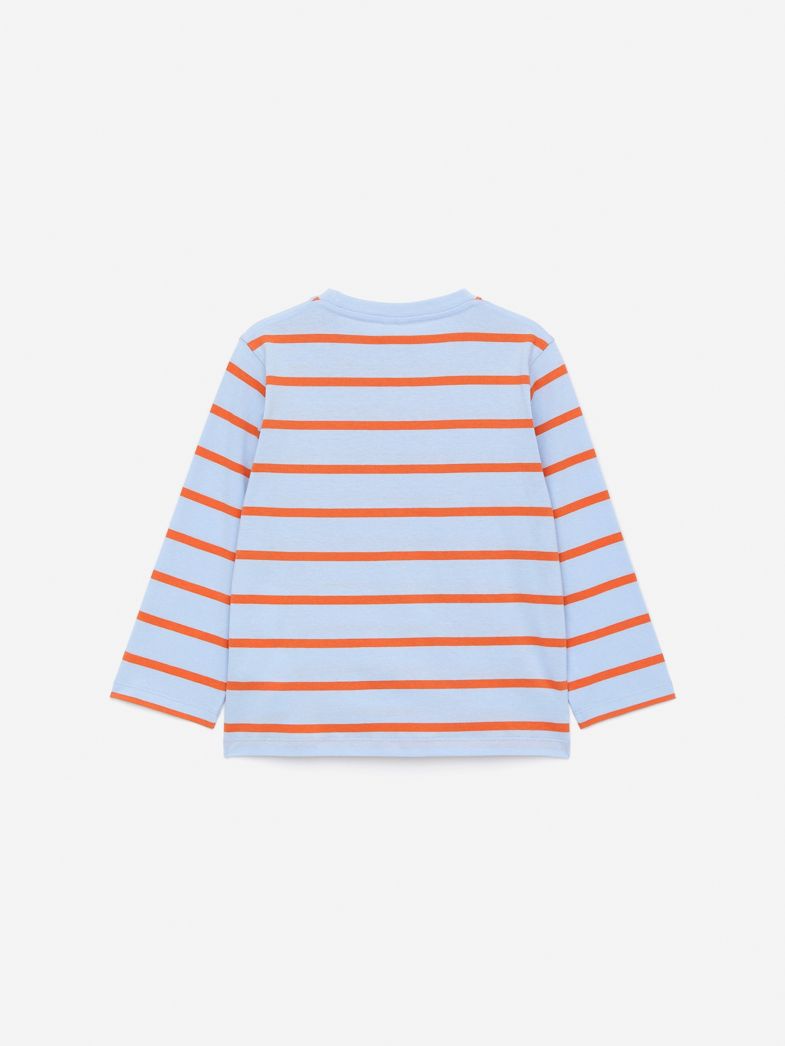 T-shirt à manches longues - Bleu clair/Orange/Vert foncé/Bleu clair/Bleu/Blanc - 2