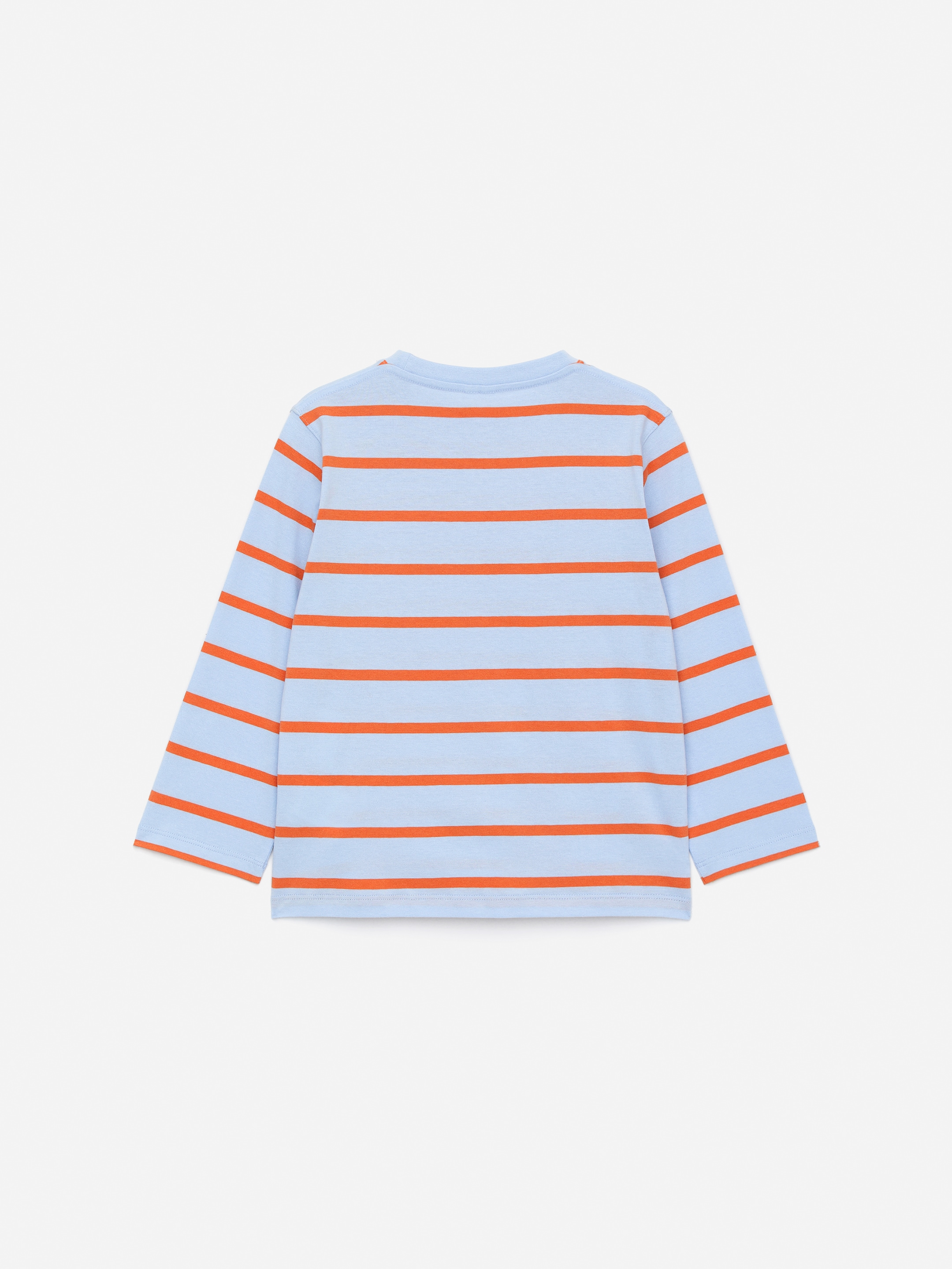 Long-Sleeve T-Shirt - Light Blue/Orange - Relaxed fit - Children - StillMedia/DescriptiveStillLife - 2