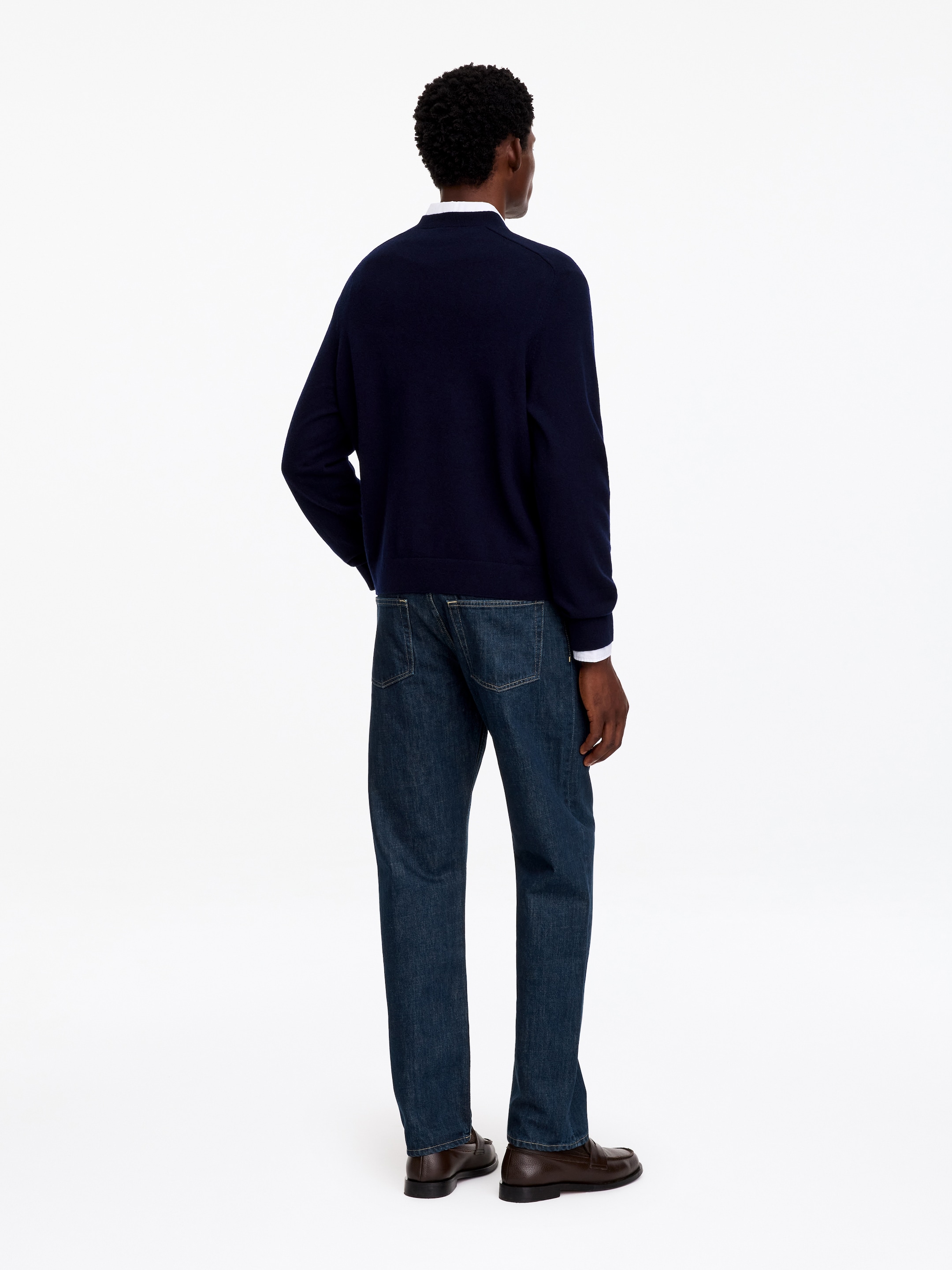 Vaqueros straight CLIFF - Azul oscuro - Corte estándar - men - StillMedia/Lookbook - 4