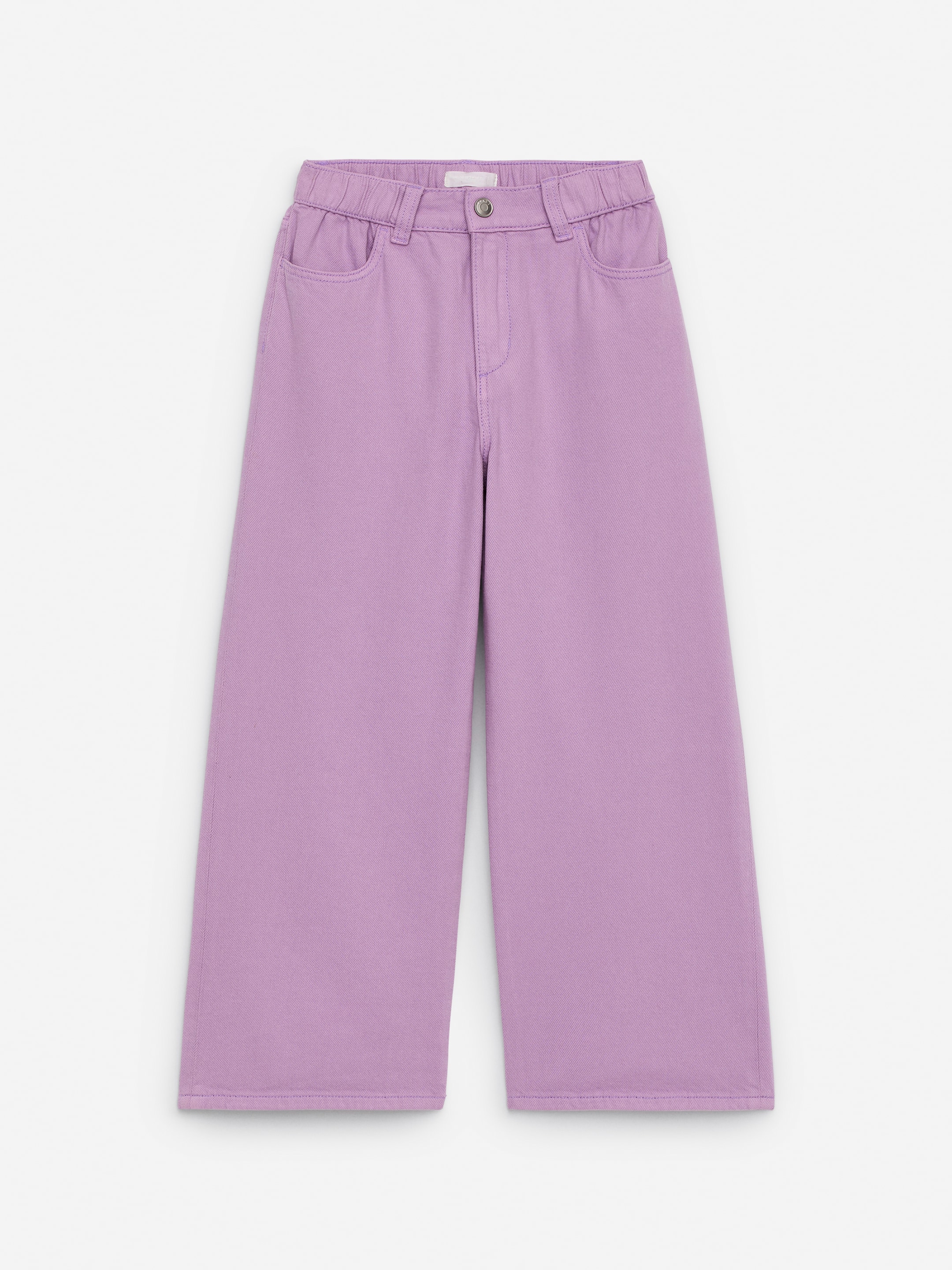 Vis større bilde: Vide denimbukser - Lilla - BARN | H&M NO 1
