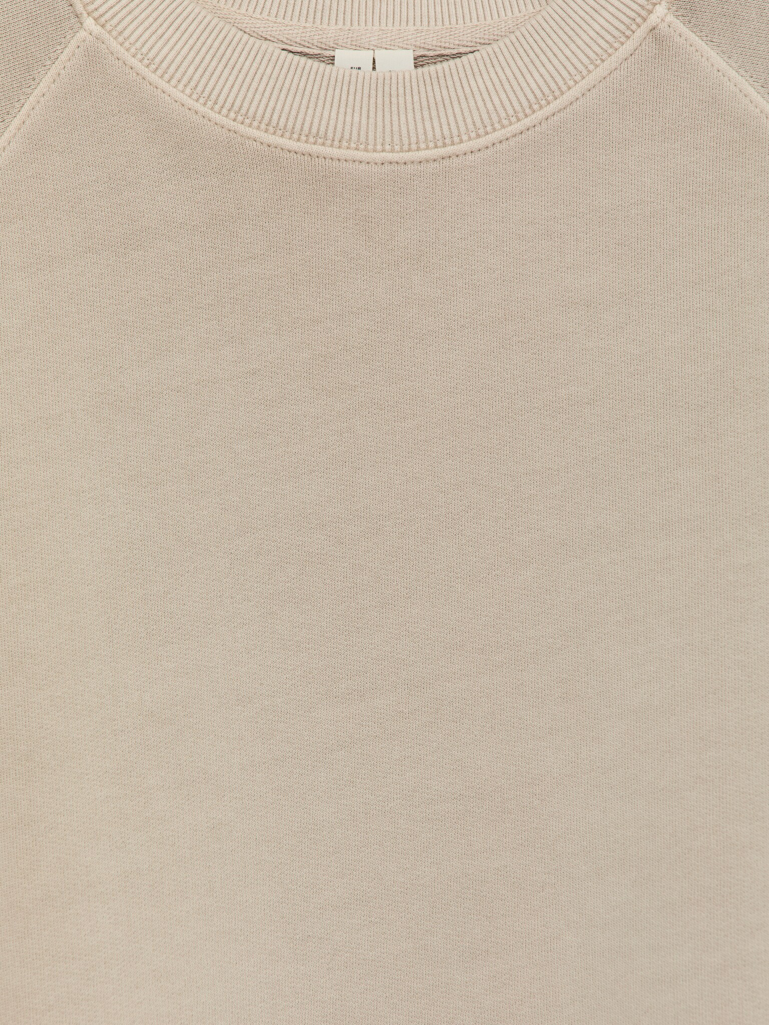 Sweat en éponge - Beige poudré/Marron foncé/Noir/Gris chiné/Bleu foncé/Vert/Bleu - 6