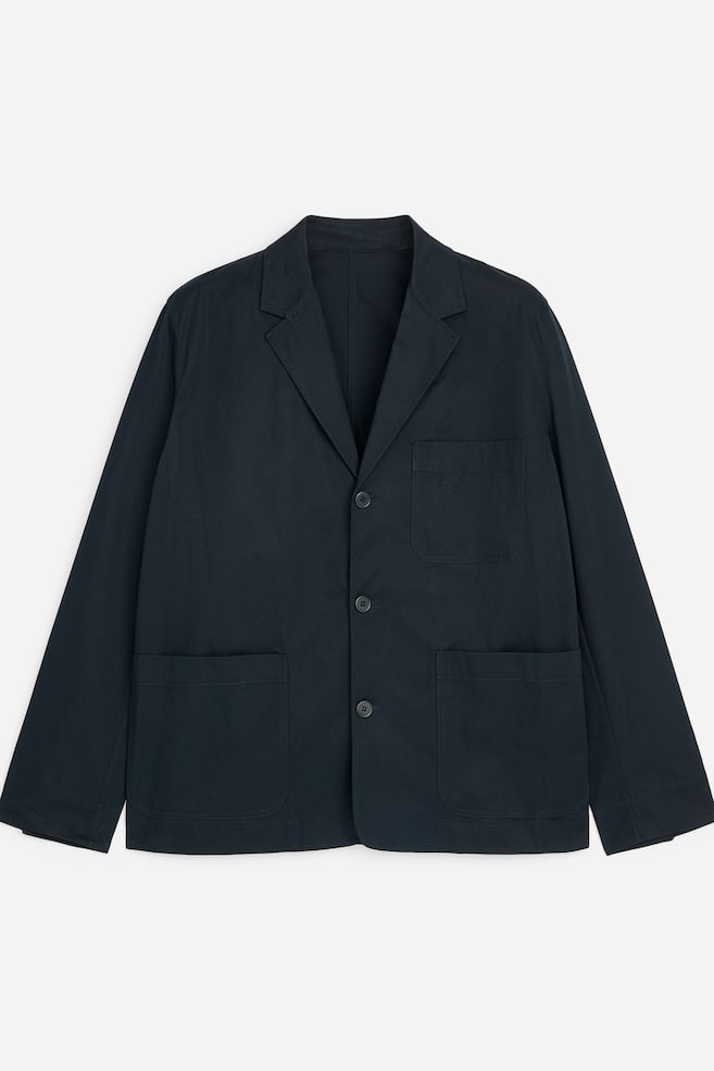 Blazer utilitaire - Bleu marine foncé - 1