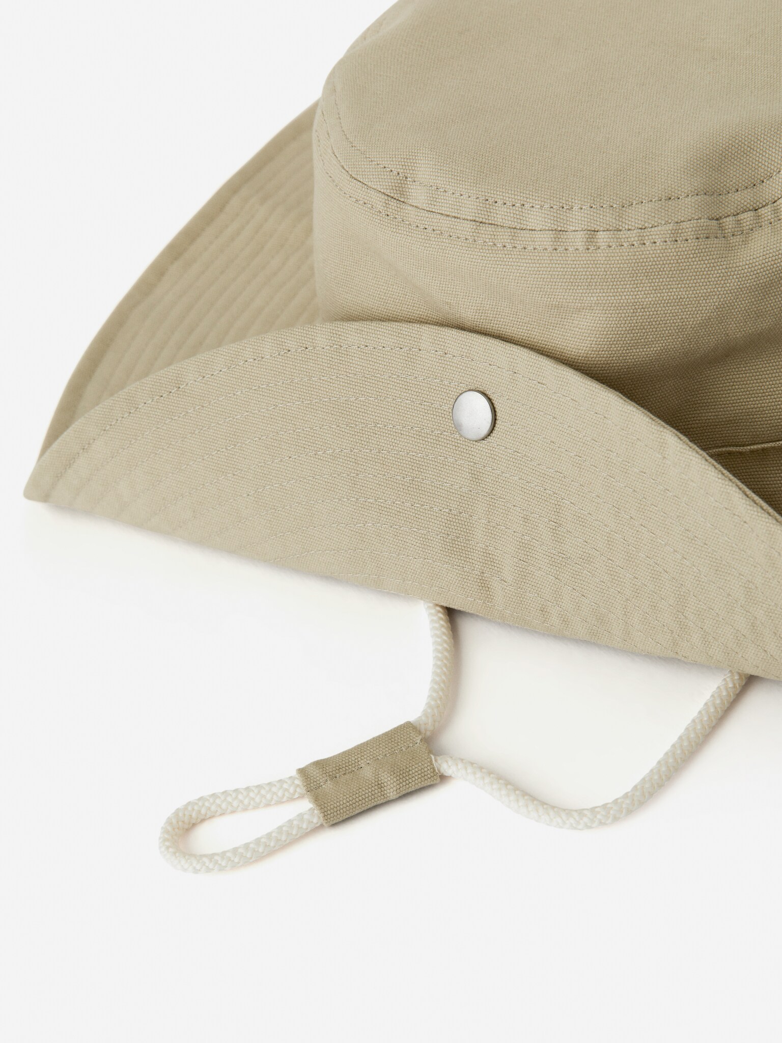 Chapeau en coton - Beige - 2