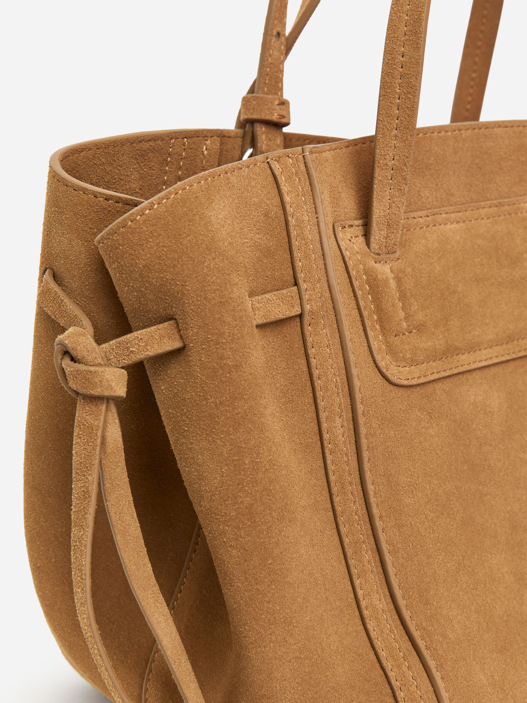 Leather Tote Bag - Brown - Women - StillMedia/DescriptiveDetail - 2