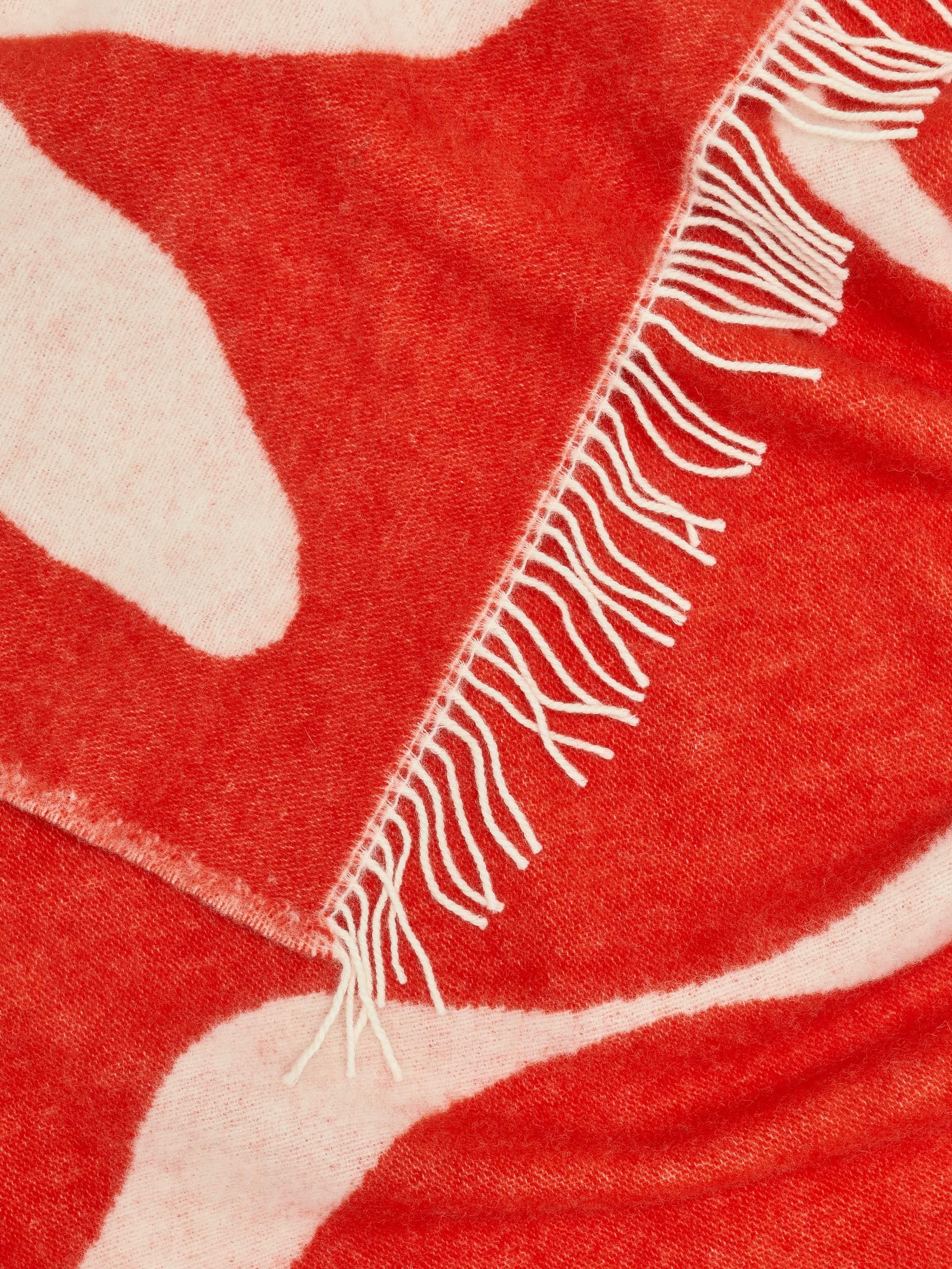Wolldecke von Klippan - Weiß/Rot - Haushaltswaren - StillMedia/DescriptiveDetail - 3