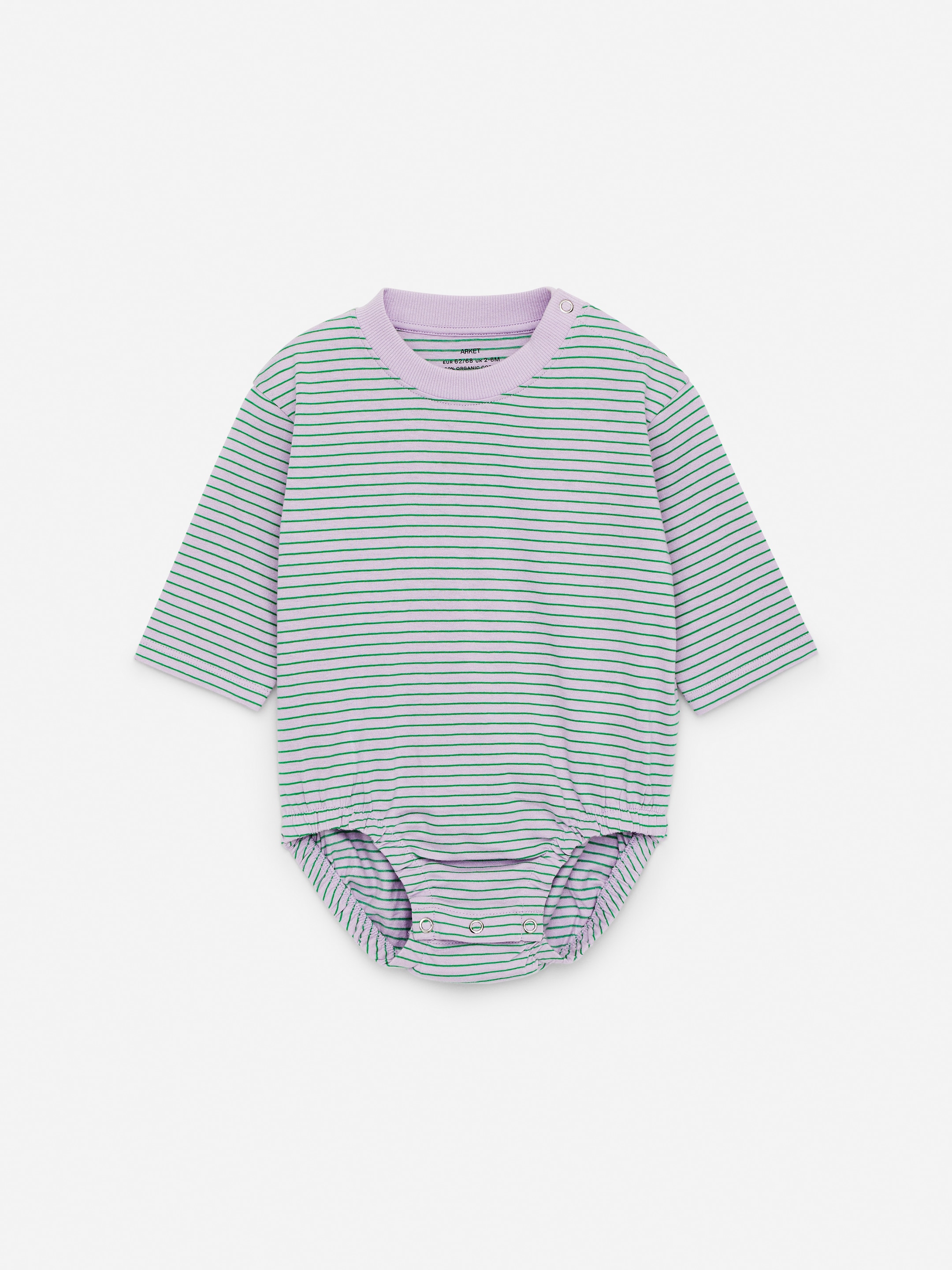 Zobrazit větší obrázek: Body s dlouhým rukávem - Lilac/Green - DĚTI | H&M CZ 1