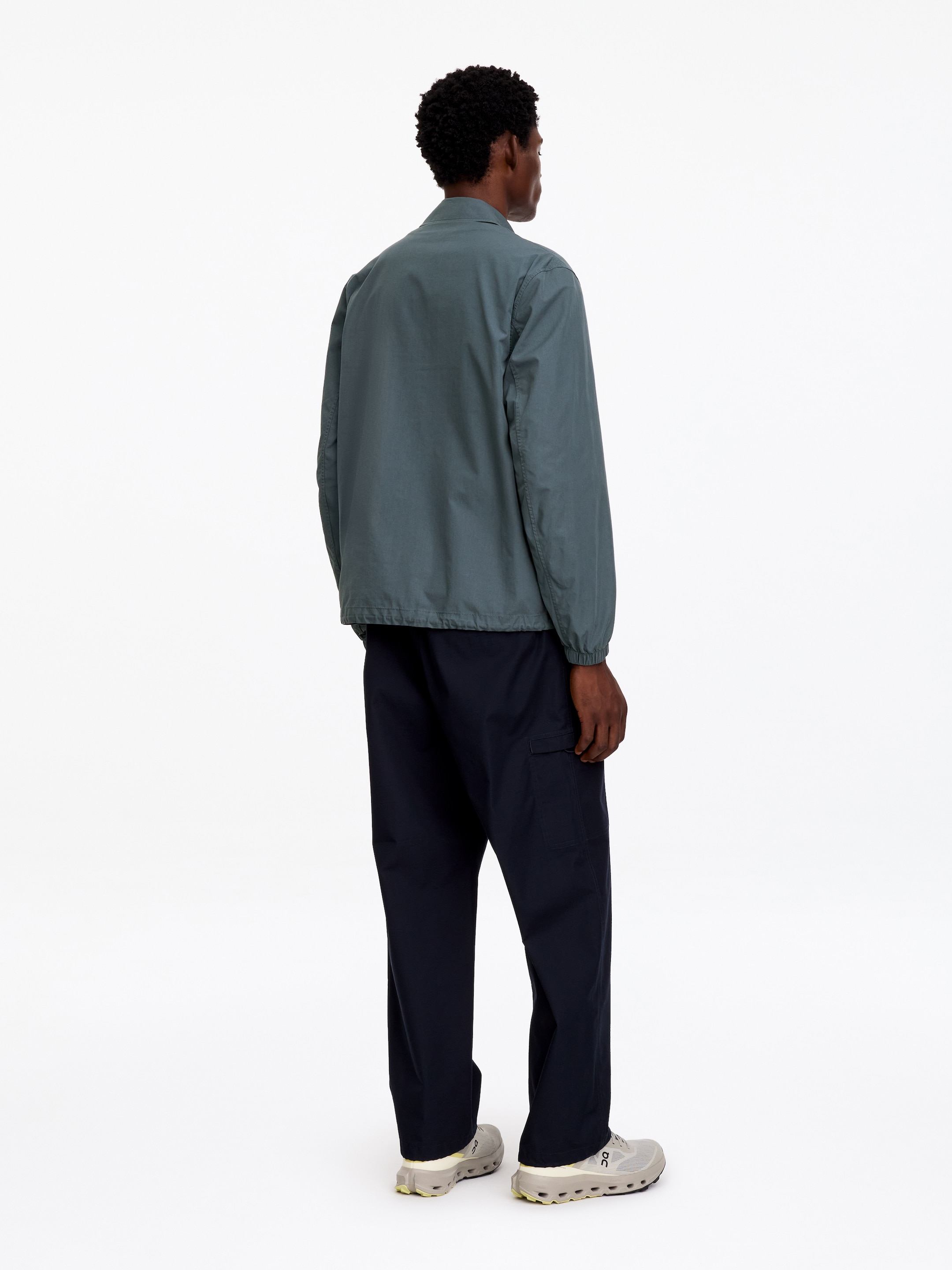 ARKET ACTIVE Coachjacke - Grau - Regular Fit - men - StillMedia/Lookbook - 2