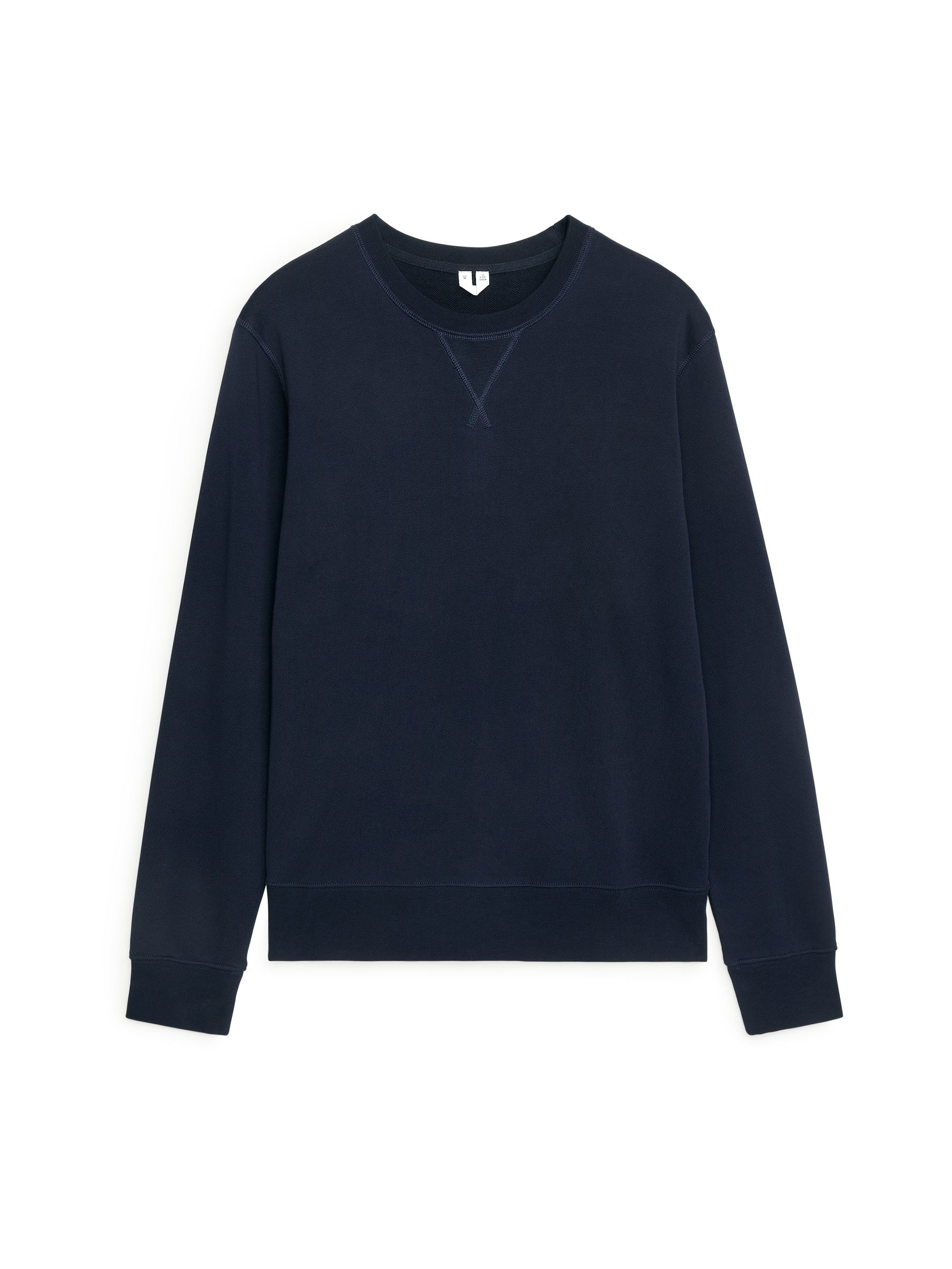 French Terry Sweatshirt-Blue-10548