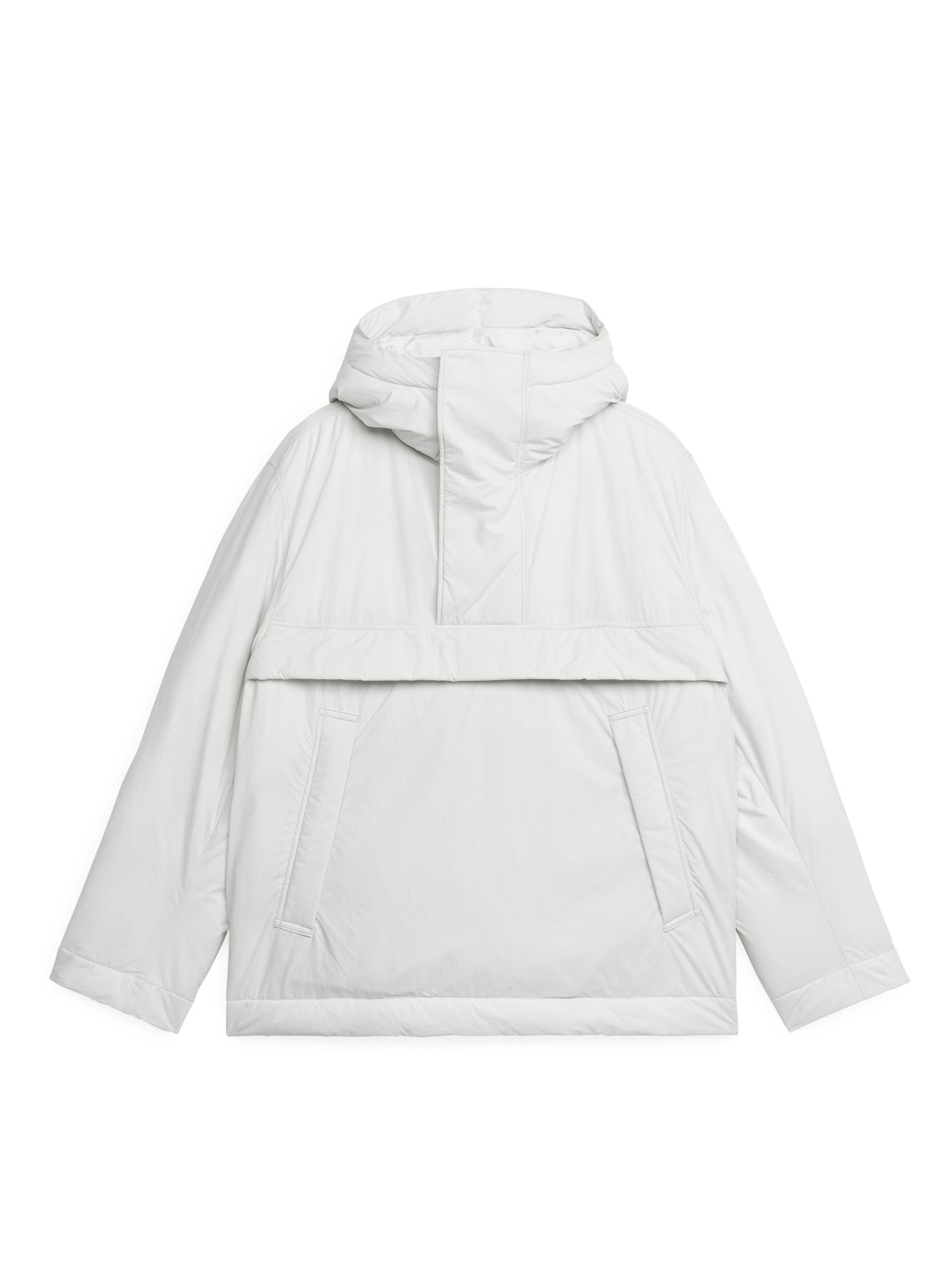 Padded Anorak - White - Relaxed fit - Men - StillMedia/DescriptiveStillLife - 2