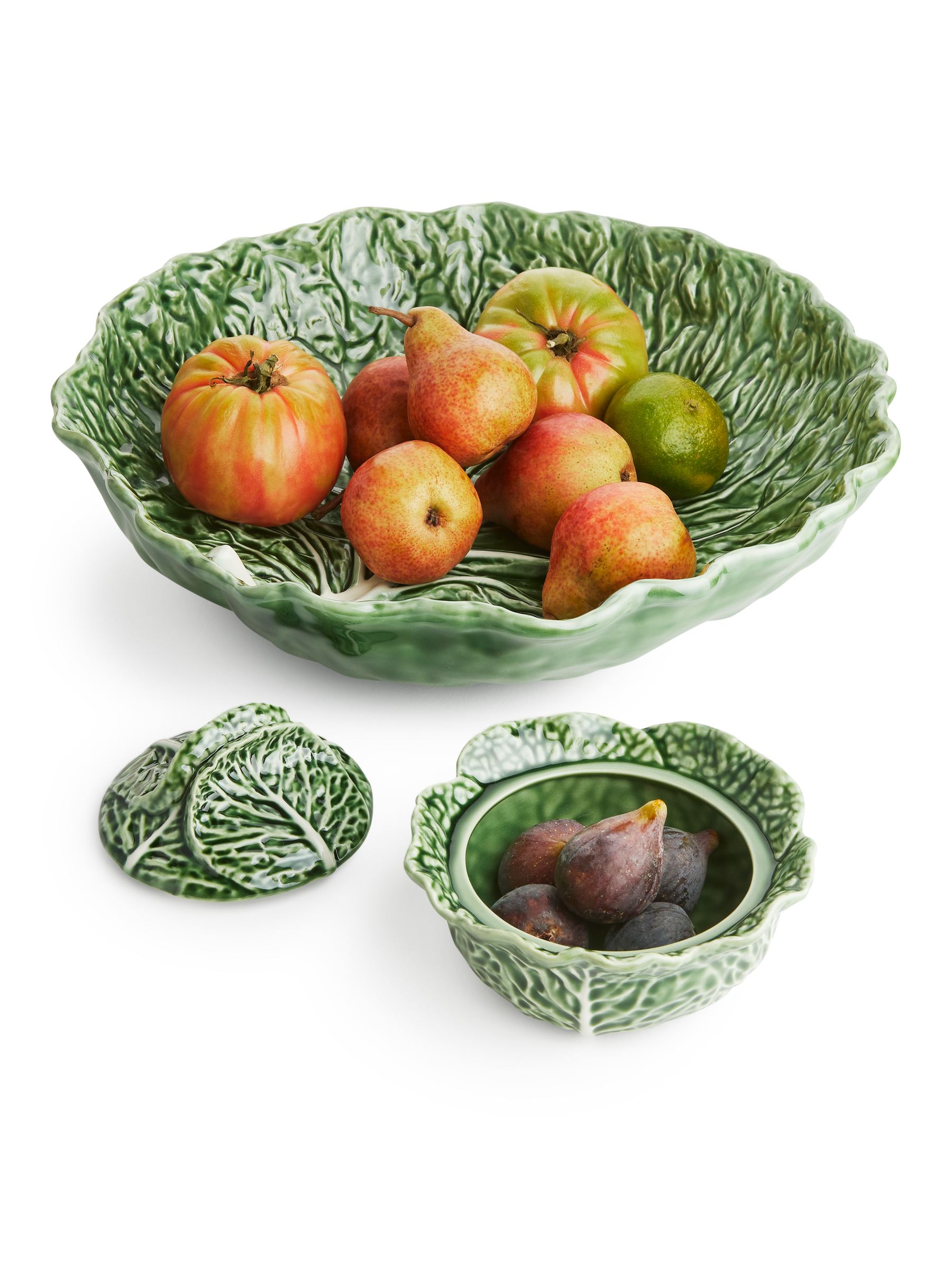 Salatschüssel von Bordallo Pinheiro, 40 cm - Grün - Haushaltswaren - StillMedia/DescriptiveDetail - 2