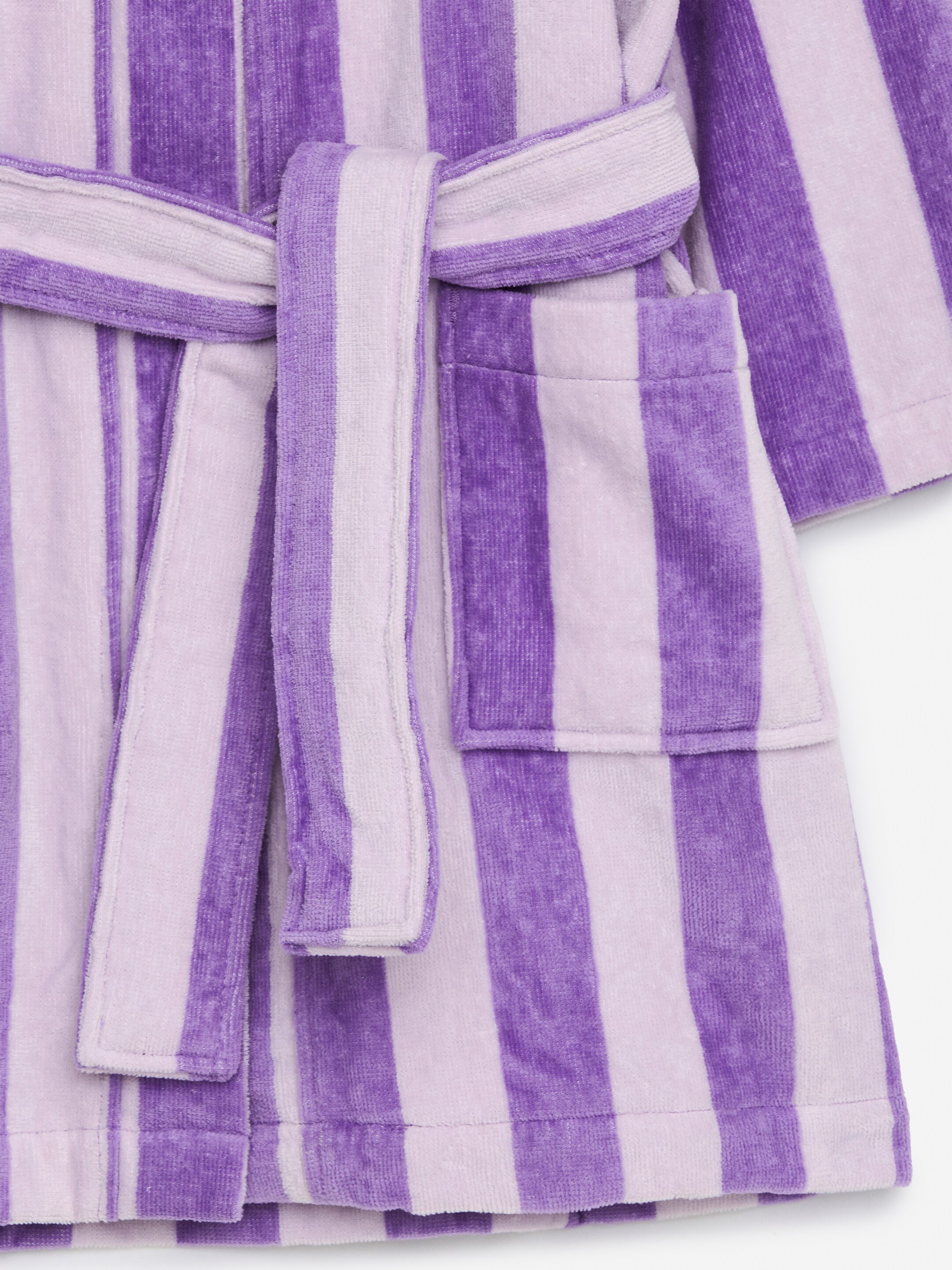 Ingrandisci l'immagine: Cotton Terry Bathrobe - Lilac - BAMBINO | H&M CH 3