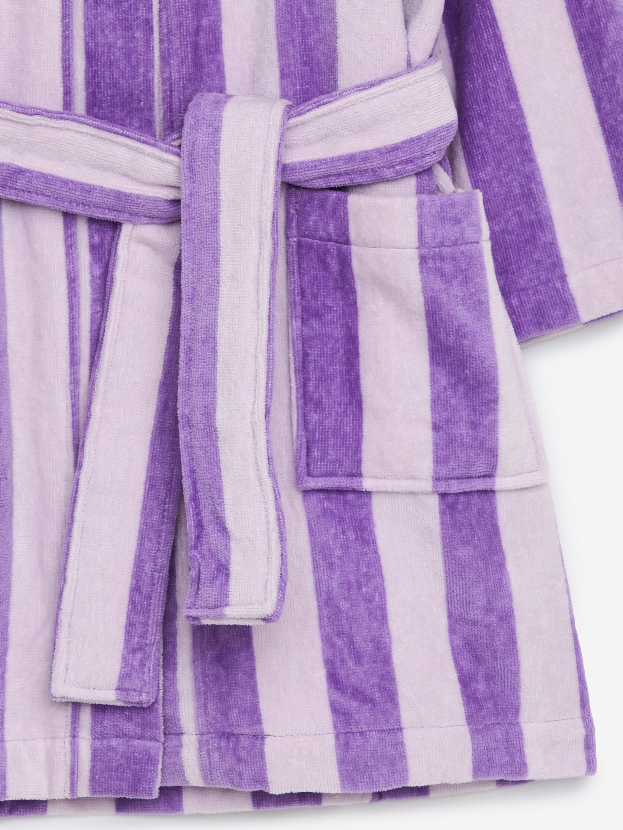 Bademantel aus Baumwollfrottee - Lila - Regular Fit - Kinder - StillMedia/DescriptiveDetail - 1