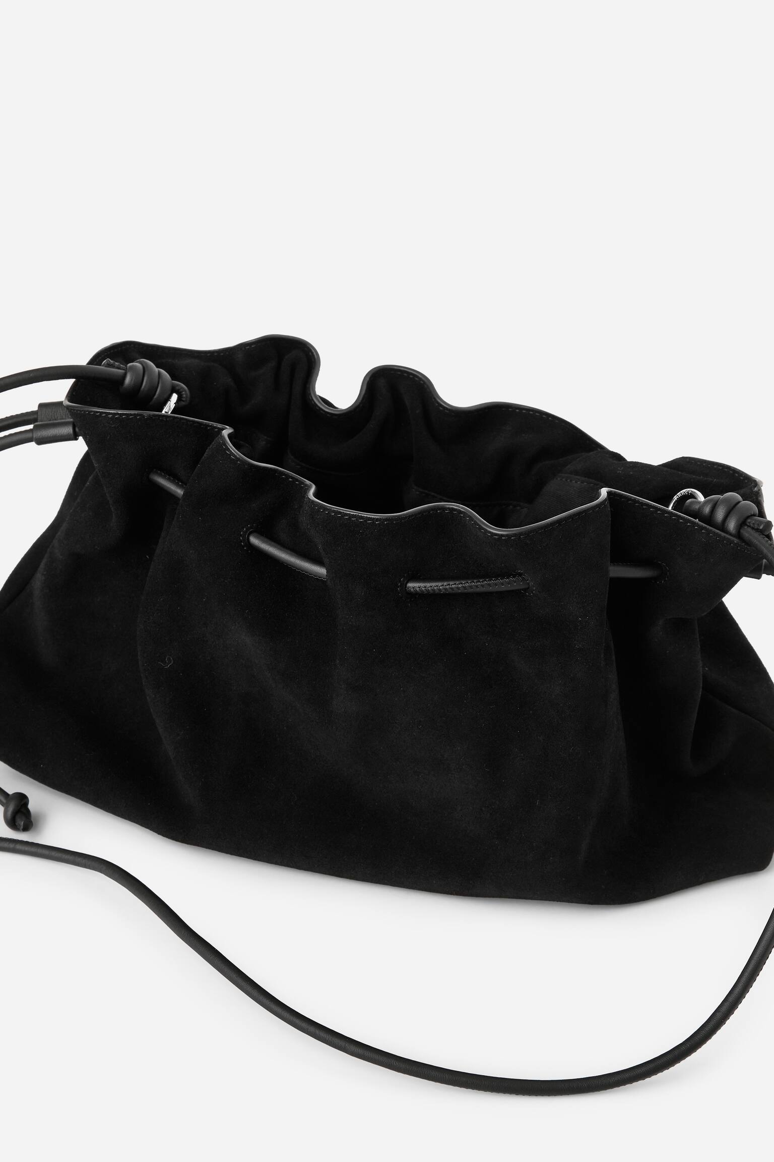 Suède buideltas - Zwart - 8