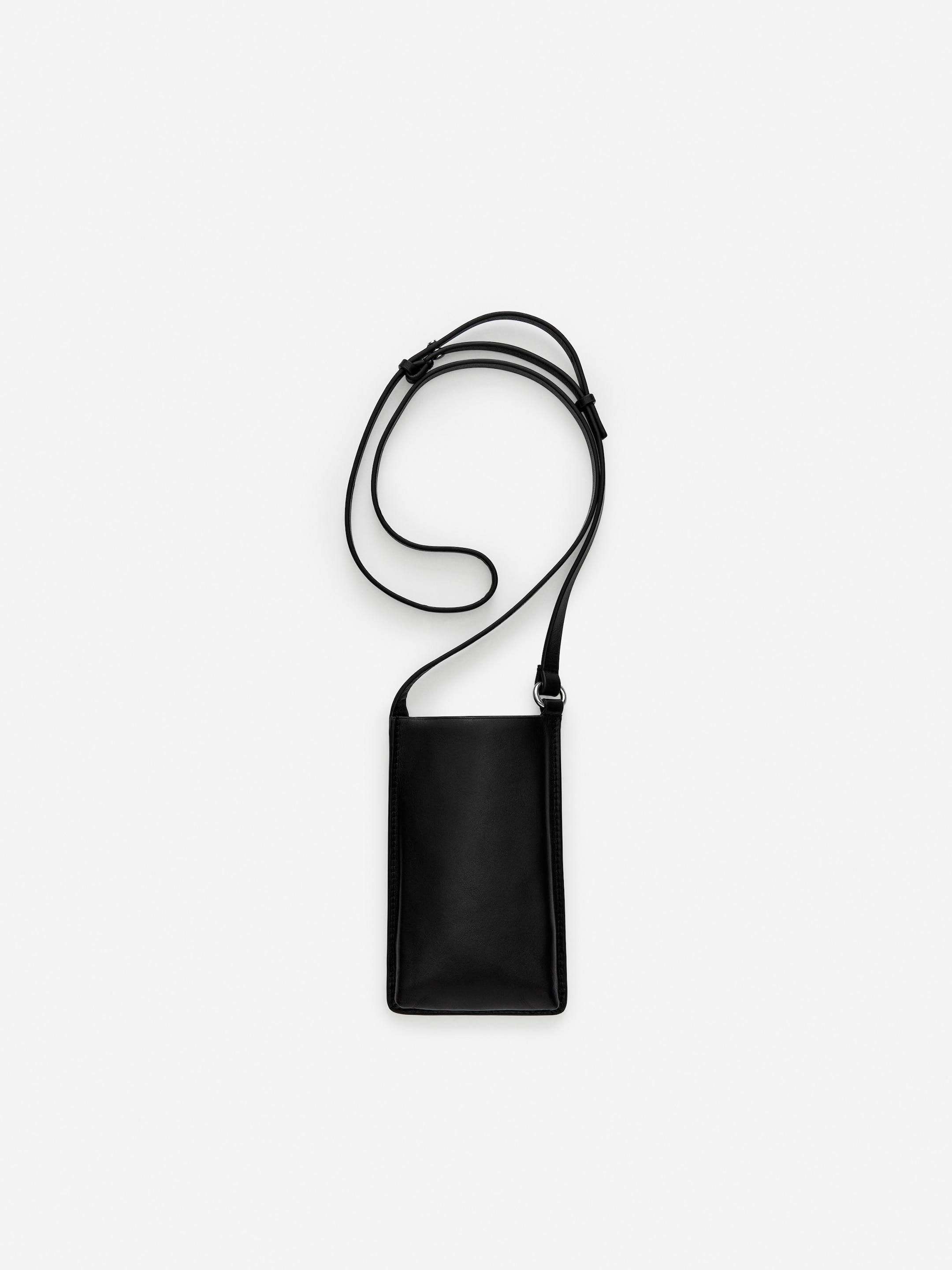 Handytasche aus Leder - Schwarz - Herren - StillMedia/DescriptiveStillLife - 1