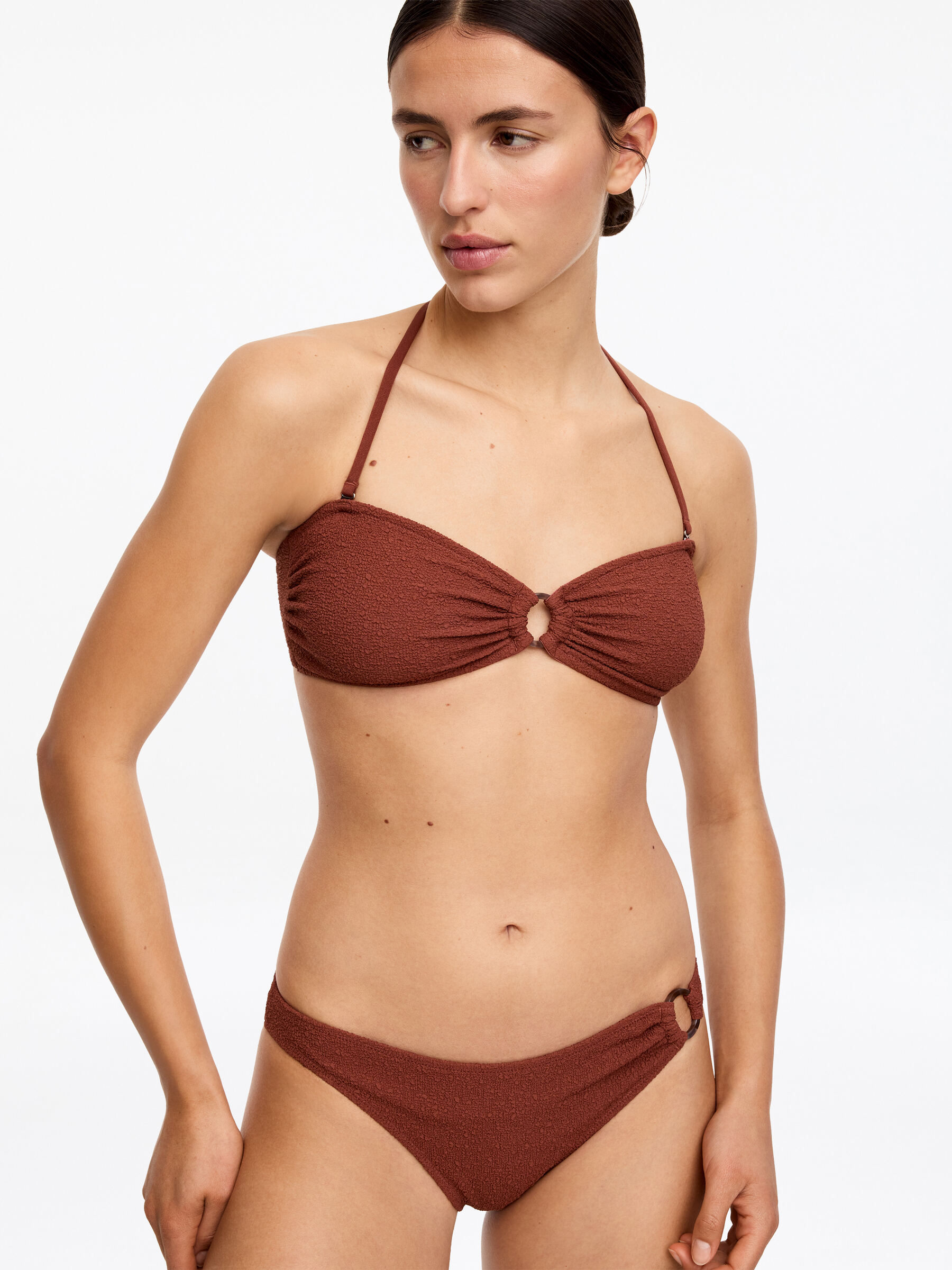 Bandeau Bikini Top - Brown - Women - StillMedia/Lookbook - 3