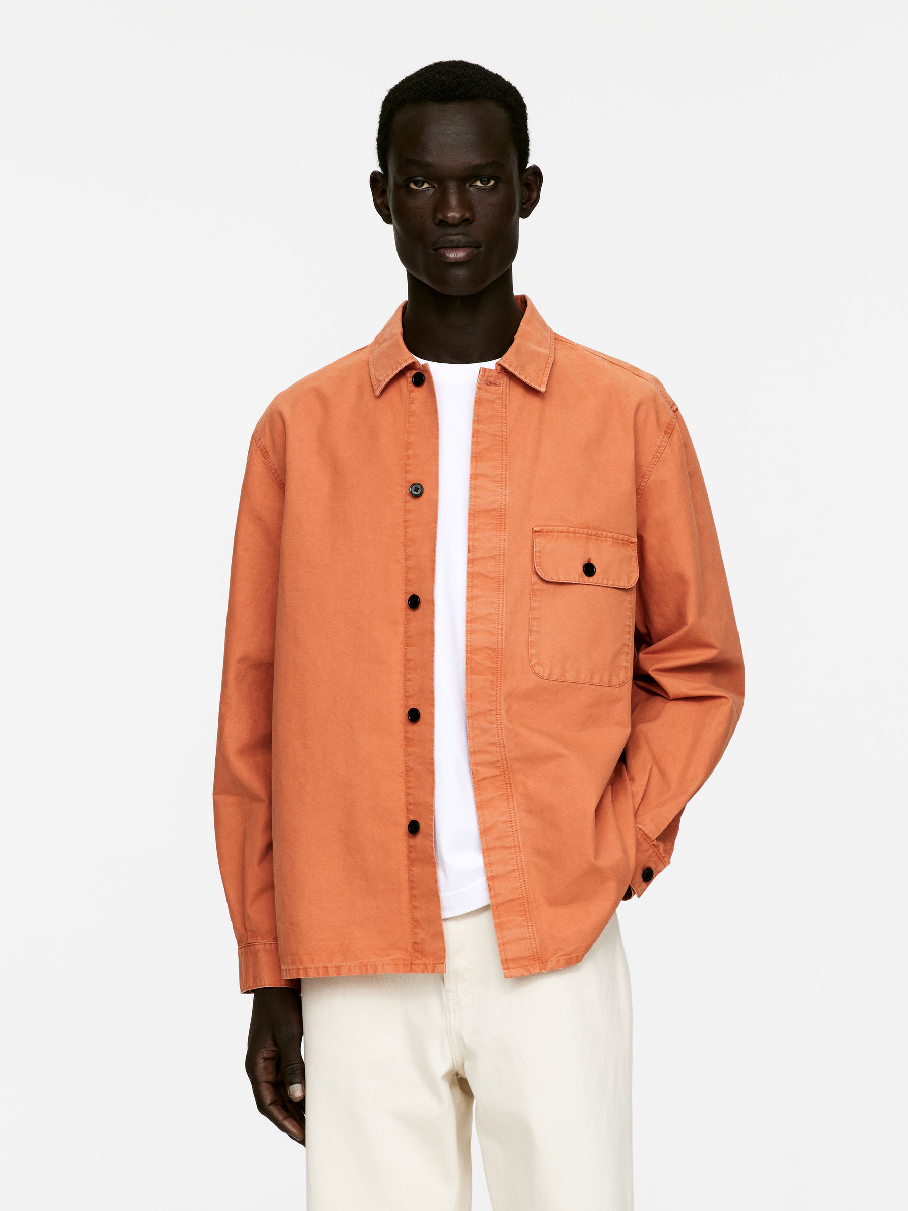 Canvas Overshirt - Copper - Regular fit - Men - StillMedia/Lookbook - 3
