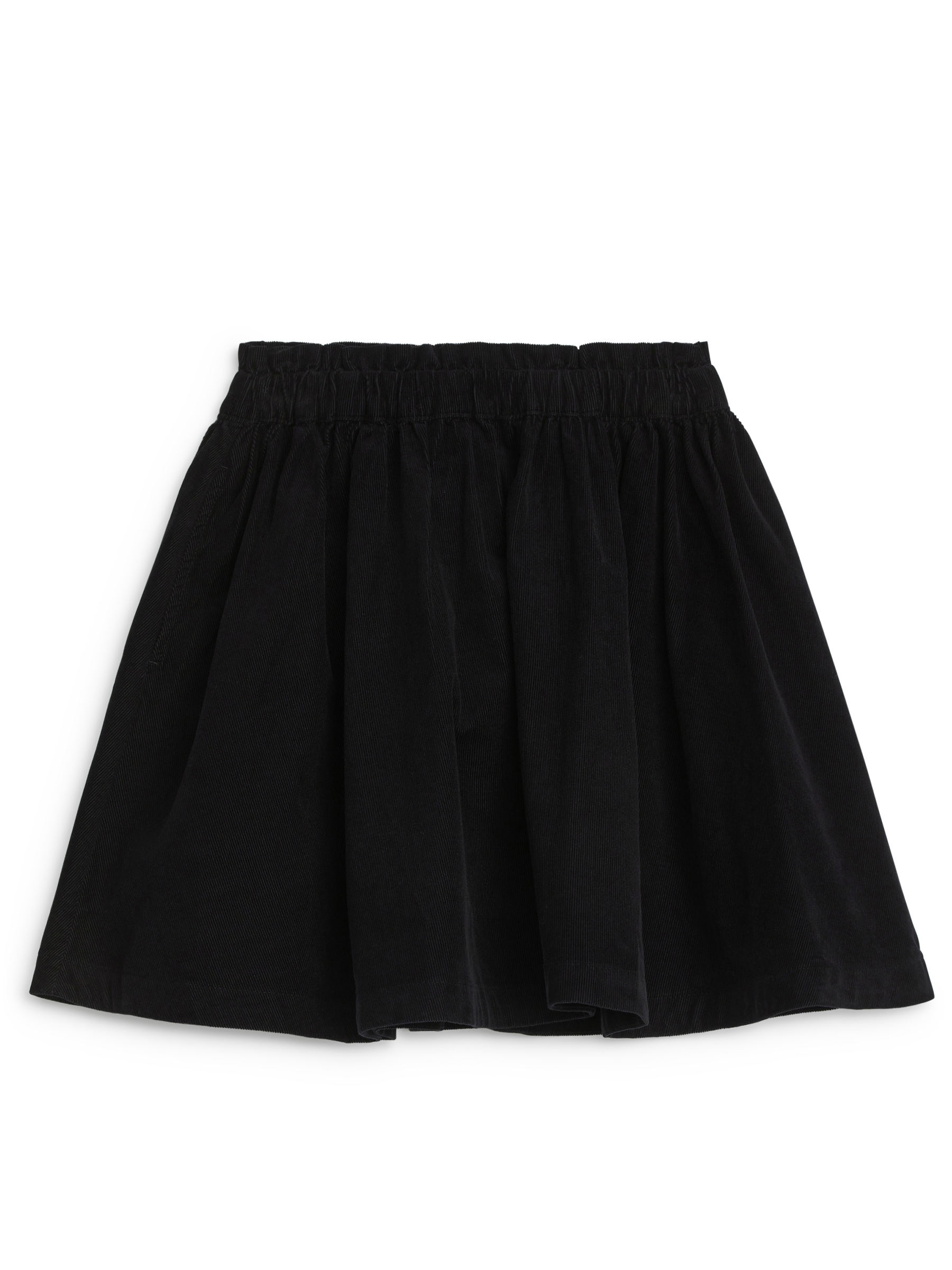 Corduroy Skirt - Black - Regular fit - Children - StillMedia/DescriptiveStillLife - 2
