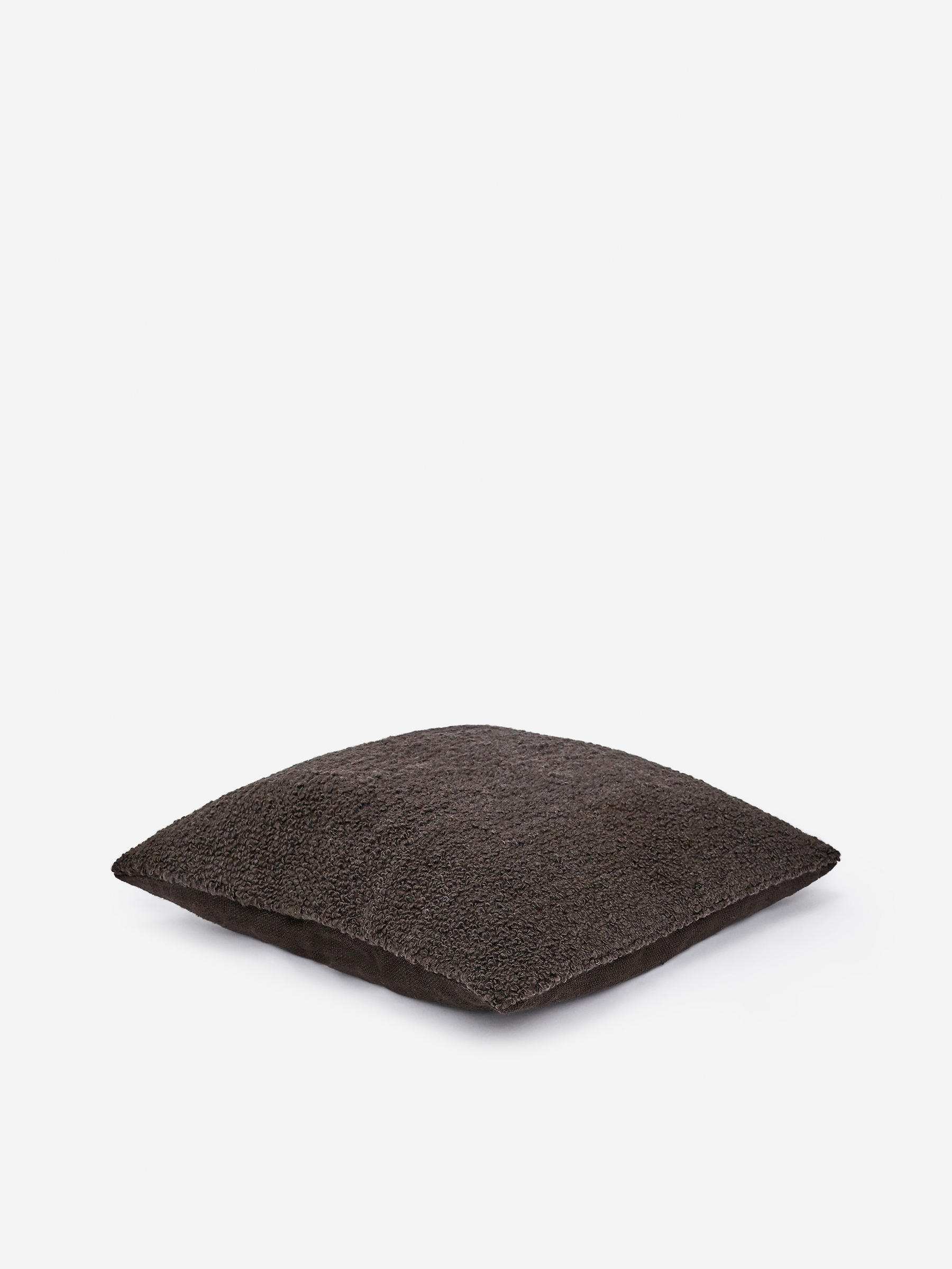 Handwoven Wool Cushion Cover - Dark Brown - Homeware - StillMedia/DescriptiveStillLife - 2