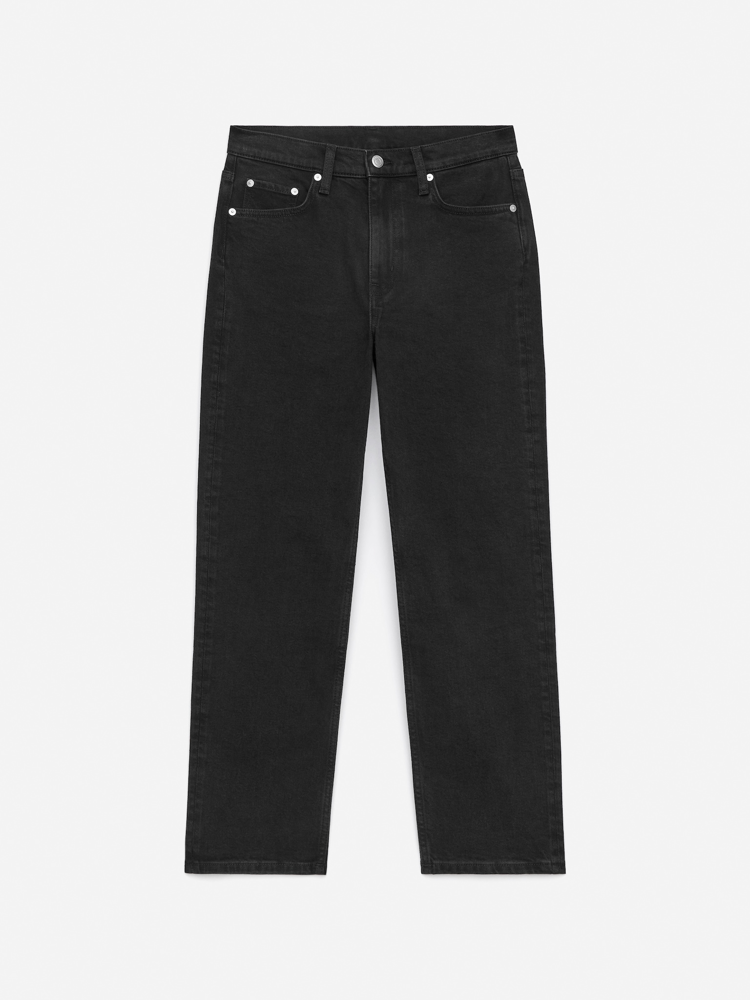 JADE Cropped Slim Jeans - Verwaschenes Schwarz/Dunkelrot/Blau/Schwarz/Dunkelblau/Weiß/Dunkelblau/Mittelblau/Dunkelblau - 2