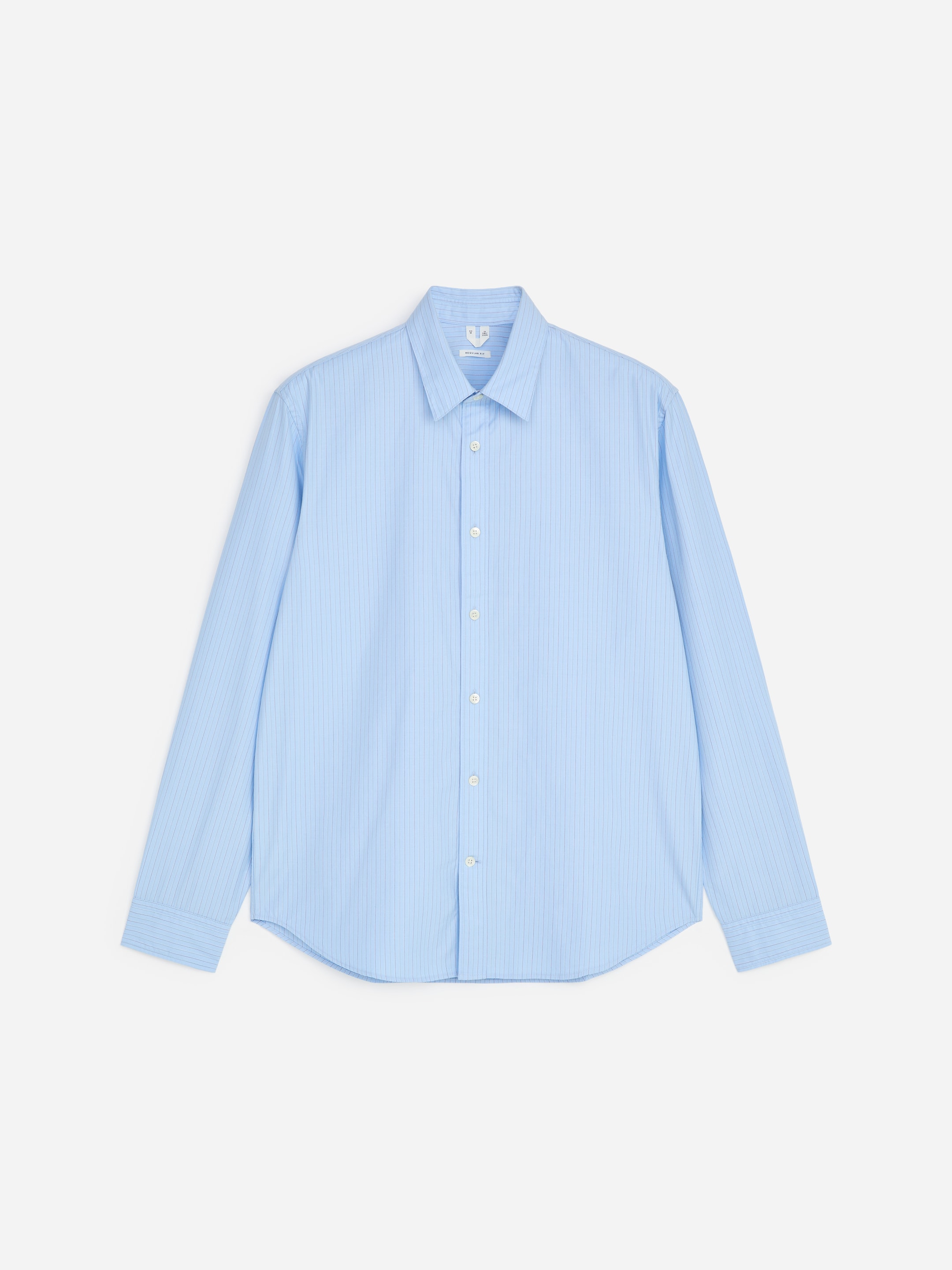 Cotton-Tencel Shirt-#AFBFDF-20370