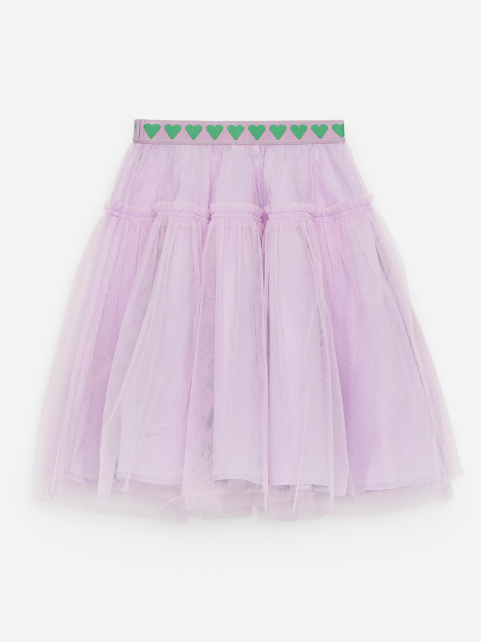 Tulen rok - Lila/groen - 3