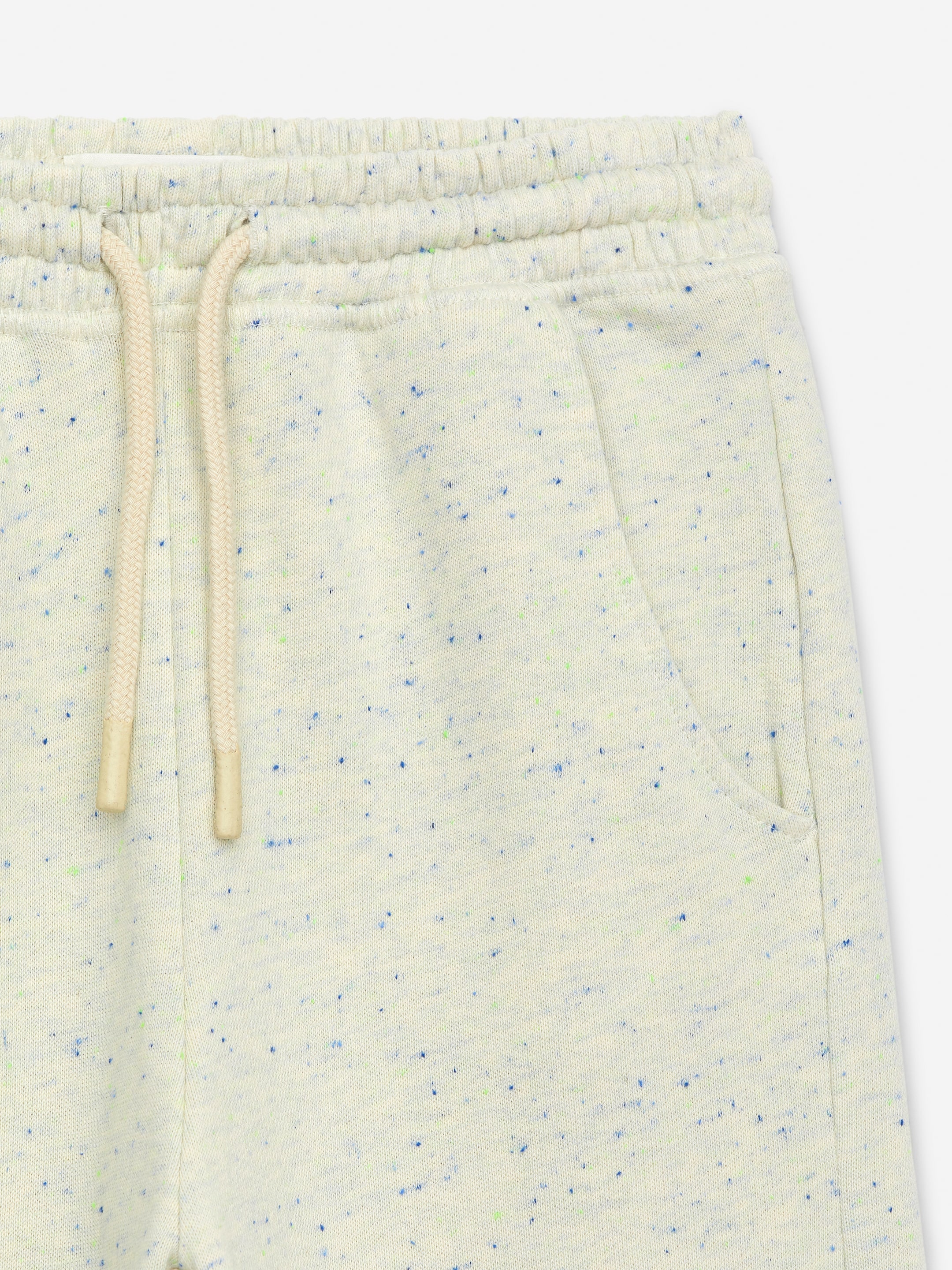 Pantalon de survêtement coupe ballon - Blanc cassé/Moucheté bleu - Relaxed fit - children - StillMedia/DescriptiveDetail - 3