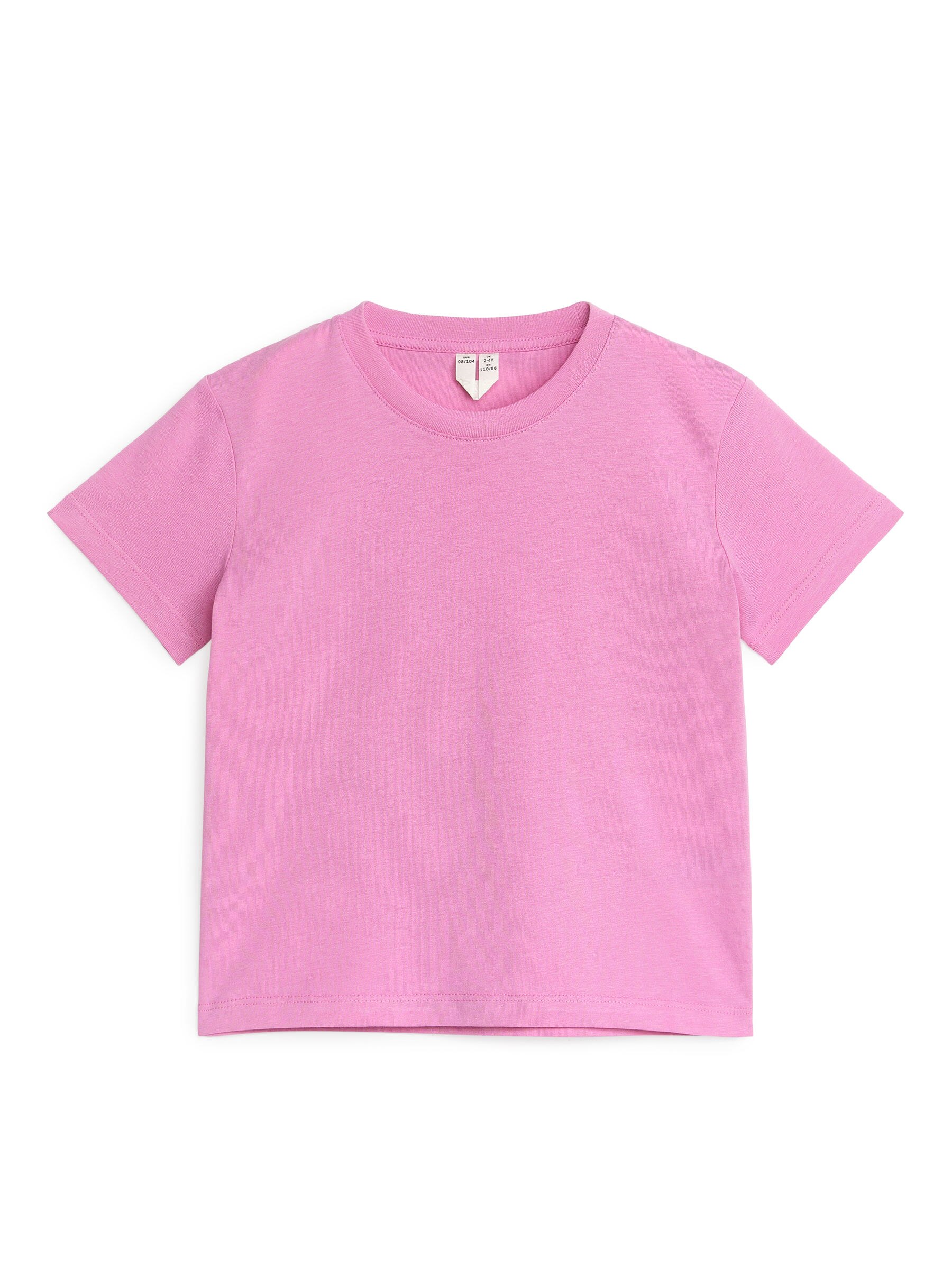T-Shirt mit Rundhalsausschnitt - Rosa - Regular Fit - Kinder - StillMedia/DescriptiveStillLife - 3