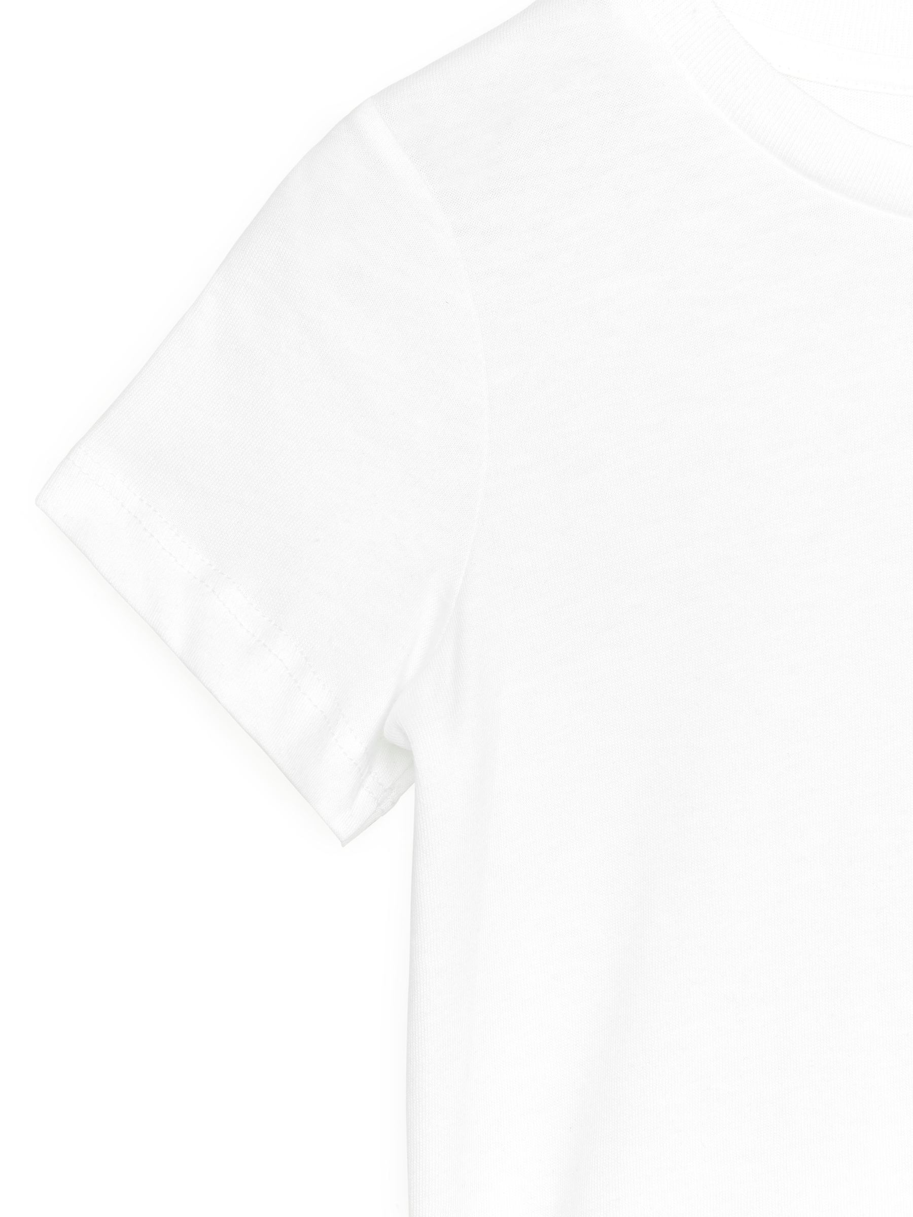 Crew-Neck T-shirt - White - Fason normalny - Children - StillMedia/DescriptiveDetail - 2