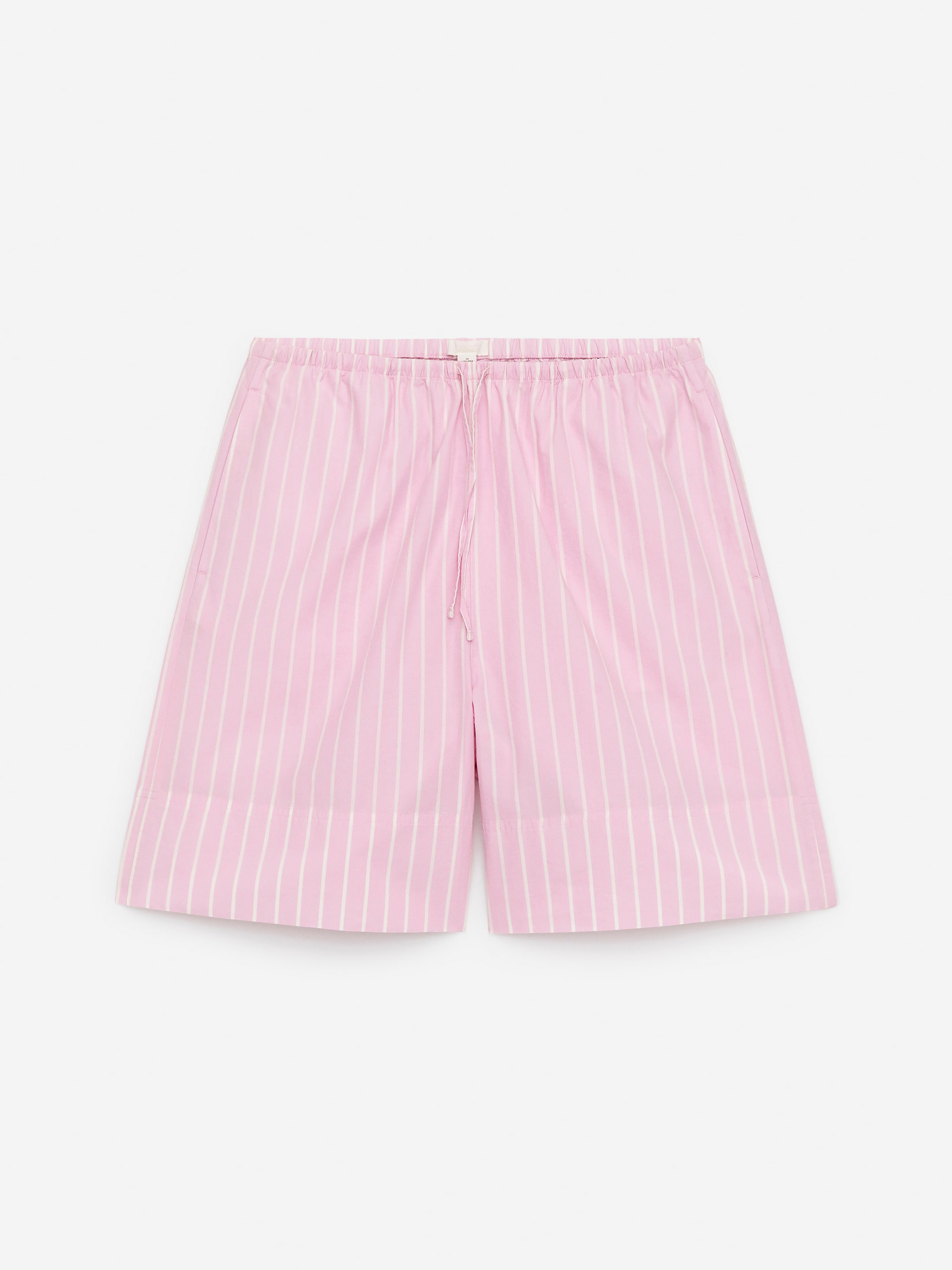 Baumwollshorts - Weiß/Rosa - Regular Fit - Damen - StillMedia/DescriptiveStillLife - 1
