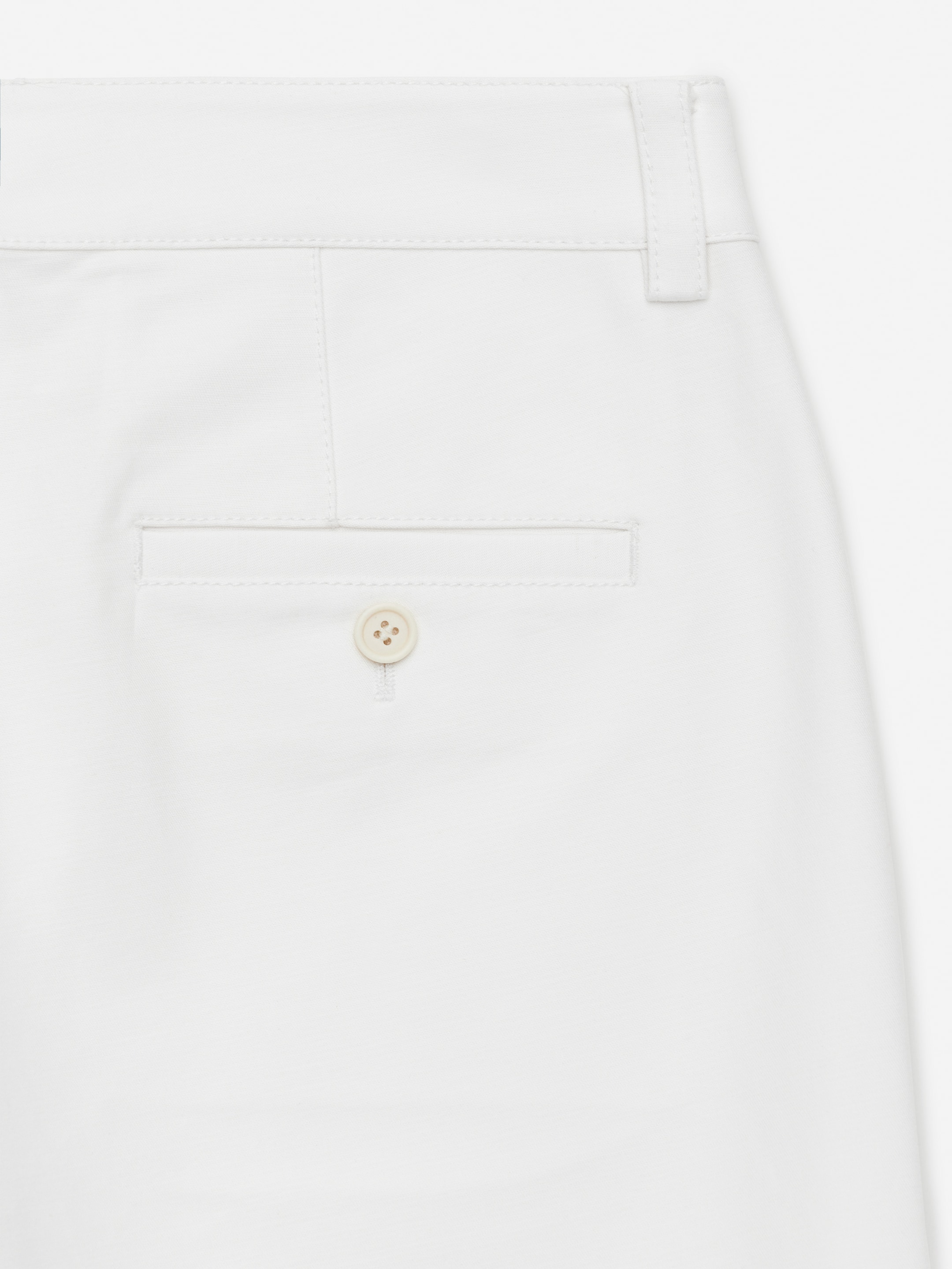Press-Crease Cotton Trousers - White - Skinny fit - Women - StillMedia/DescriptiveDetail - 2