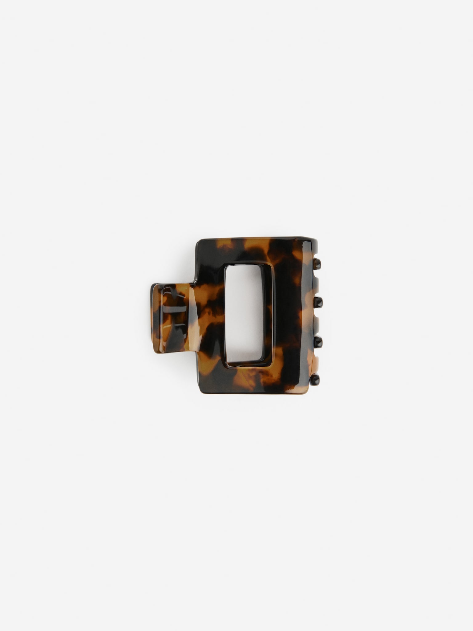 Pinza de pelo - Marrón/carey/Diseño de carey