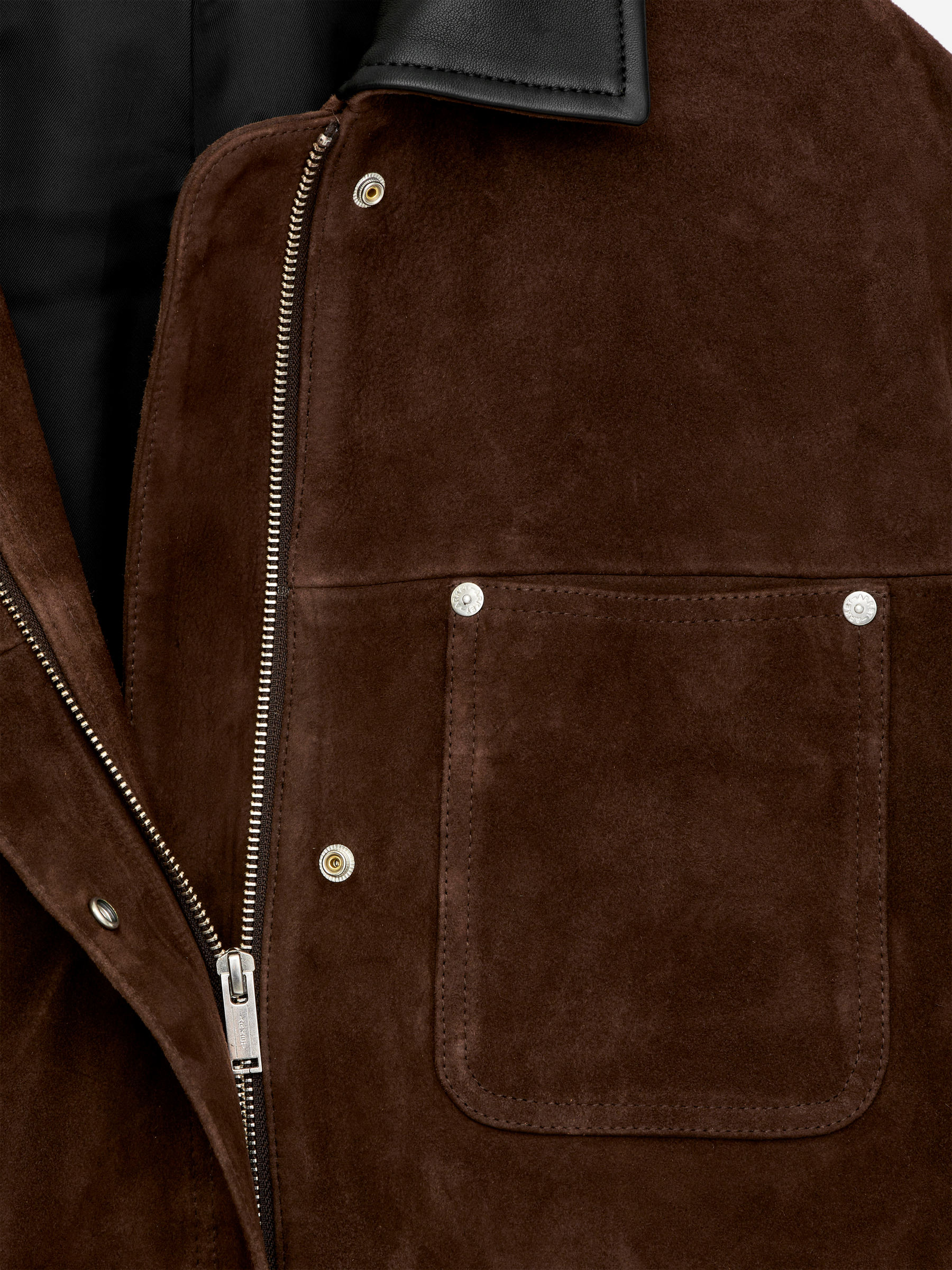 Mockajacka - Mörkbrun - Oversized - Women - StillMedia/DescriptiveDetail - 1