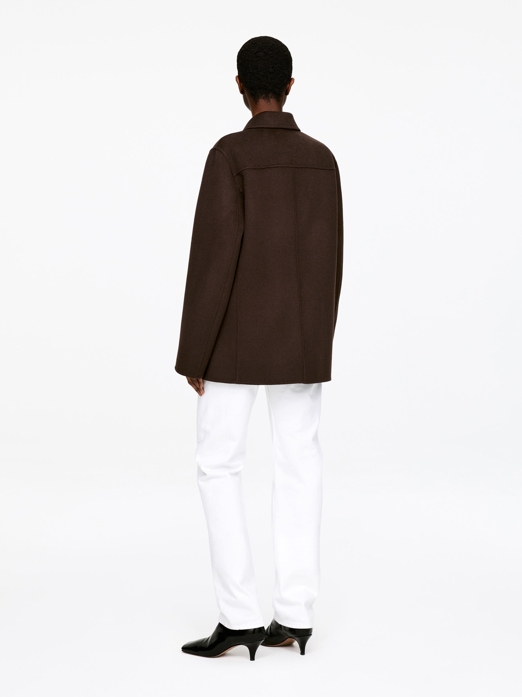 Doublé Wool-Blend Blazer - Brown - Regular fit - Women - StillMedia/Lookbook - 6