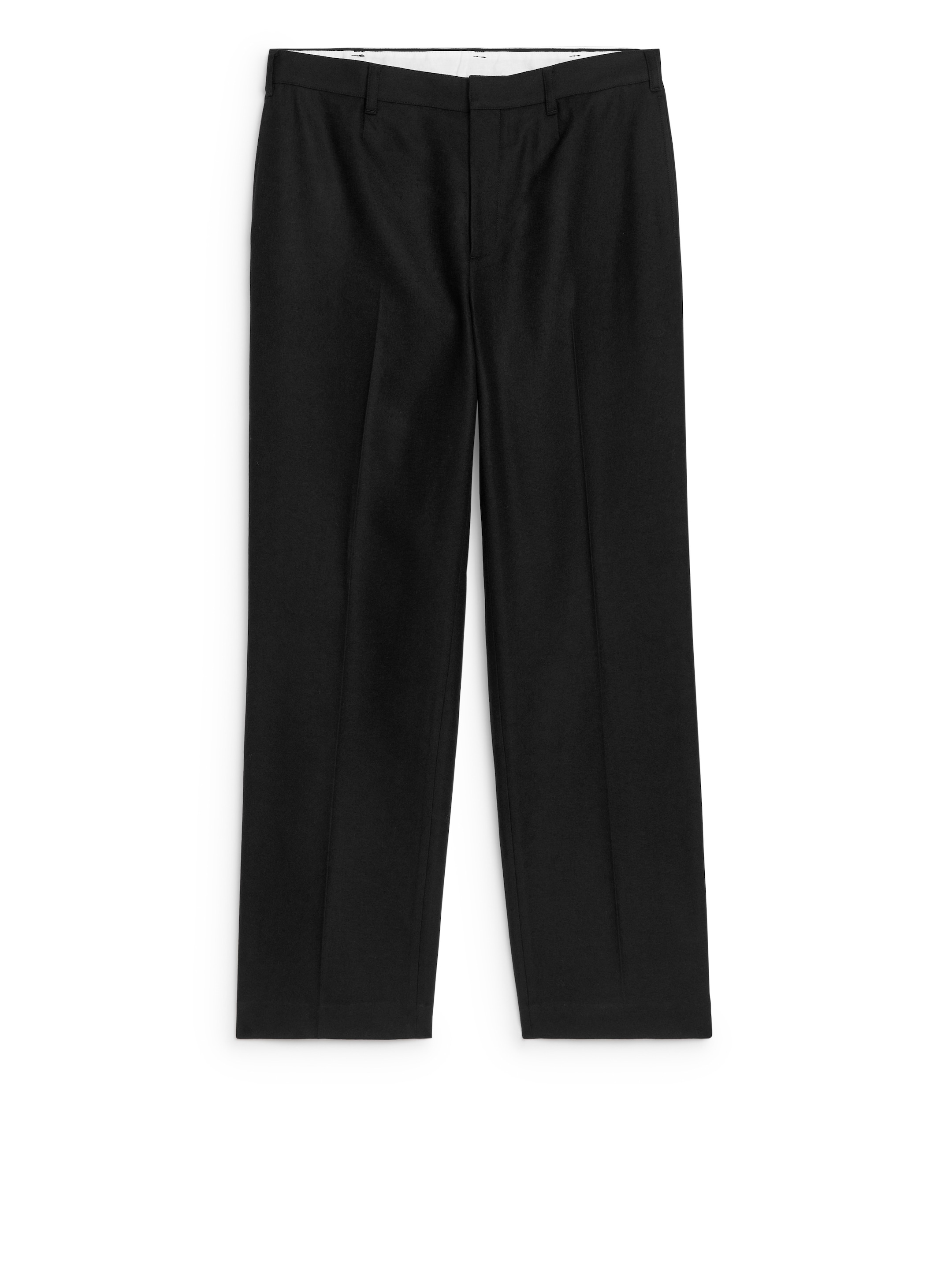 Visa större bild: Byxa i ull - Svart - HERR | H&M FI 1