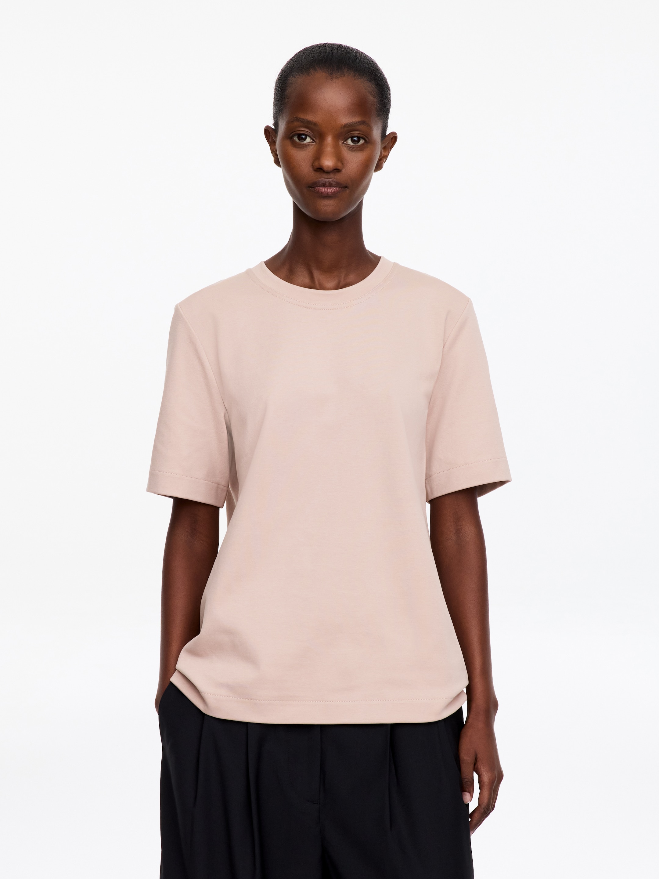 Signature Constructed T-Shirt-Pink-20910