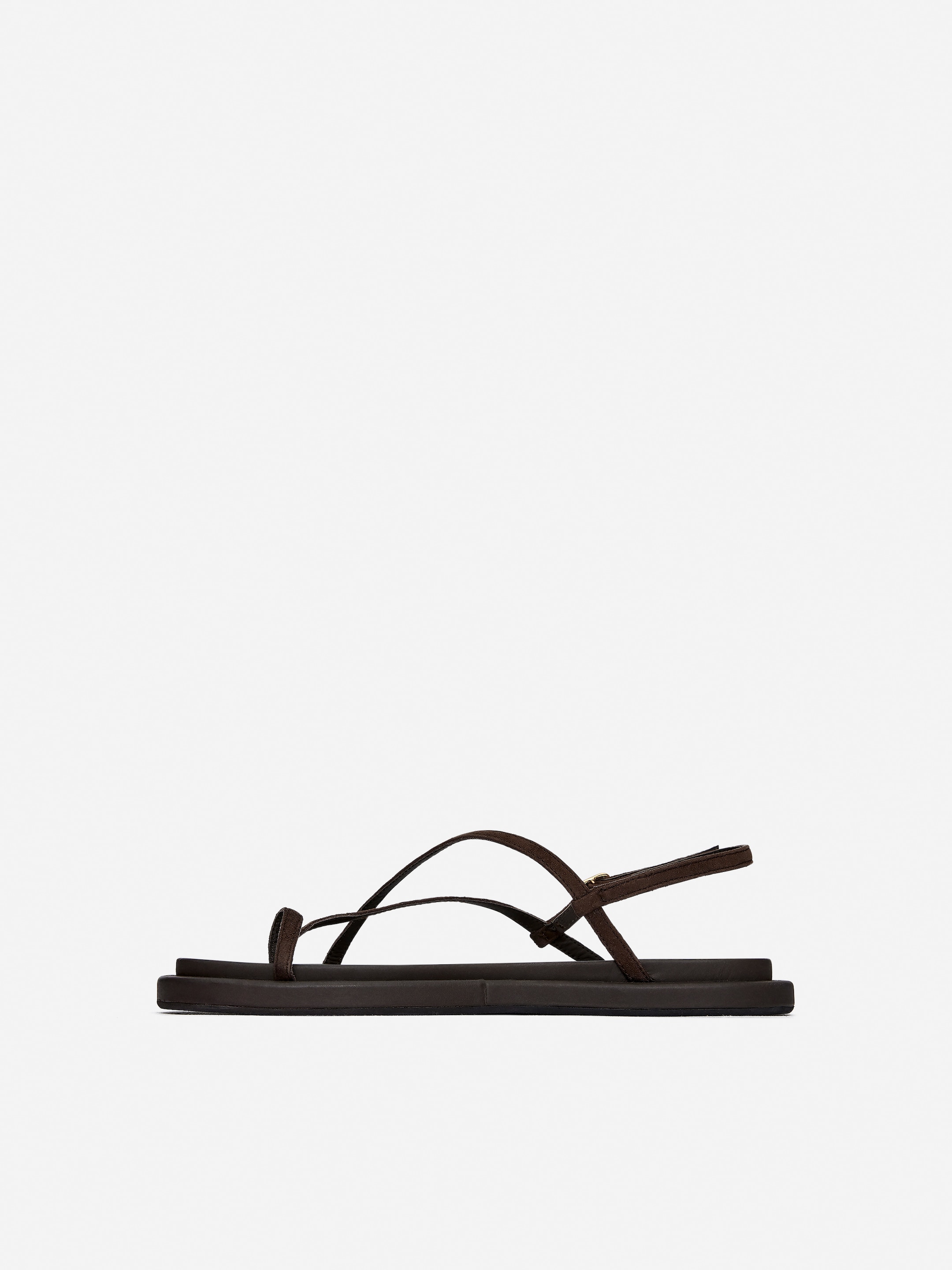 Suede Strap Sandals - Brown - Women - StillMedia/DescriptiveStillLife - 2