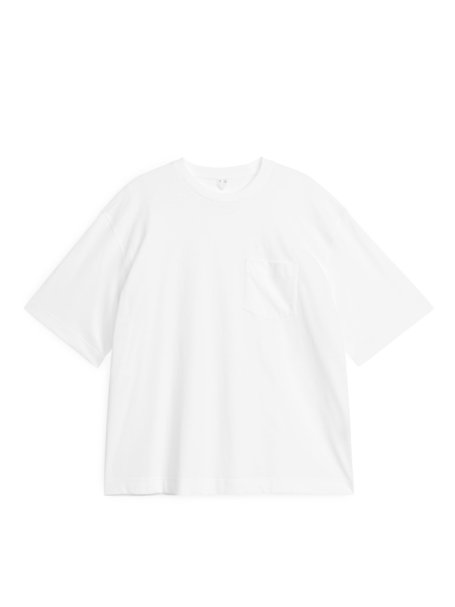Lightweight Pocket-Detail T-Shirt - White - Oversized - Men - StillMedia/DescriptiveStillLife - 1